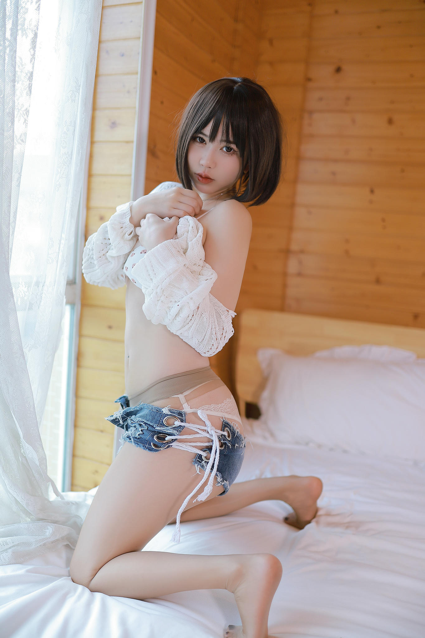 Tina很妖孽呀 NO.010 温柔短发妹妹 [52P1V 1.16GB]_第1集