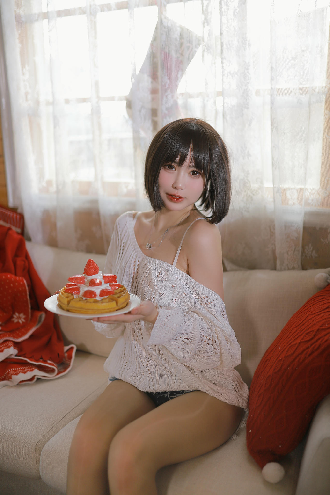 Tina很妖孽呀 NO.010 温柔短发妹妹 [52P1V 1.16GB]_第3集