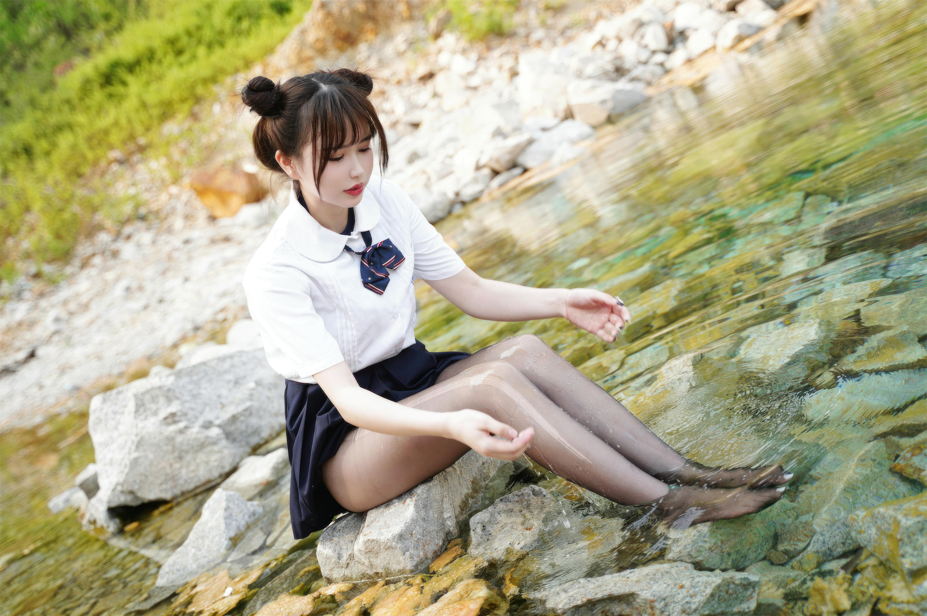 Tina很妖孽呀 NO.024 小溪体操服死库水JK[56P-529.7M]_第3集