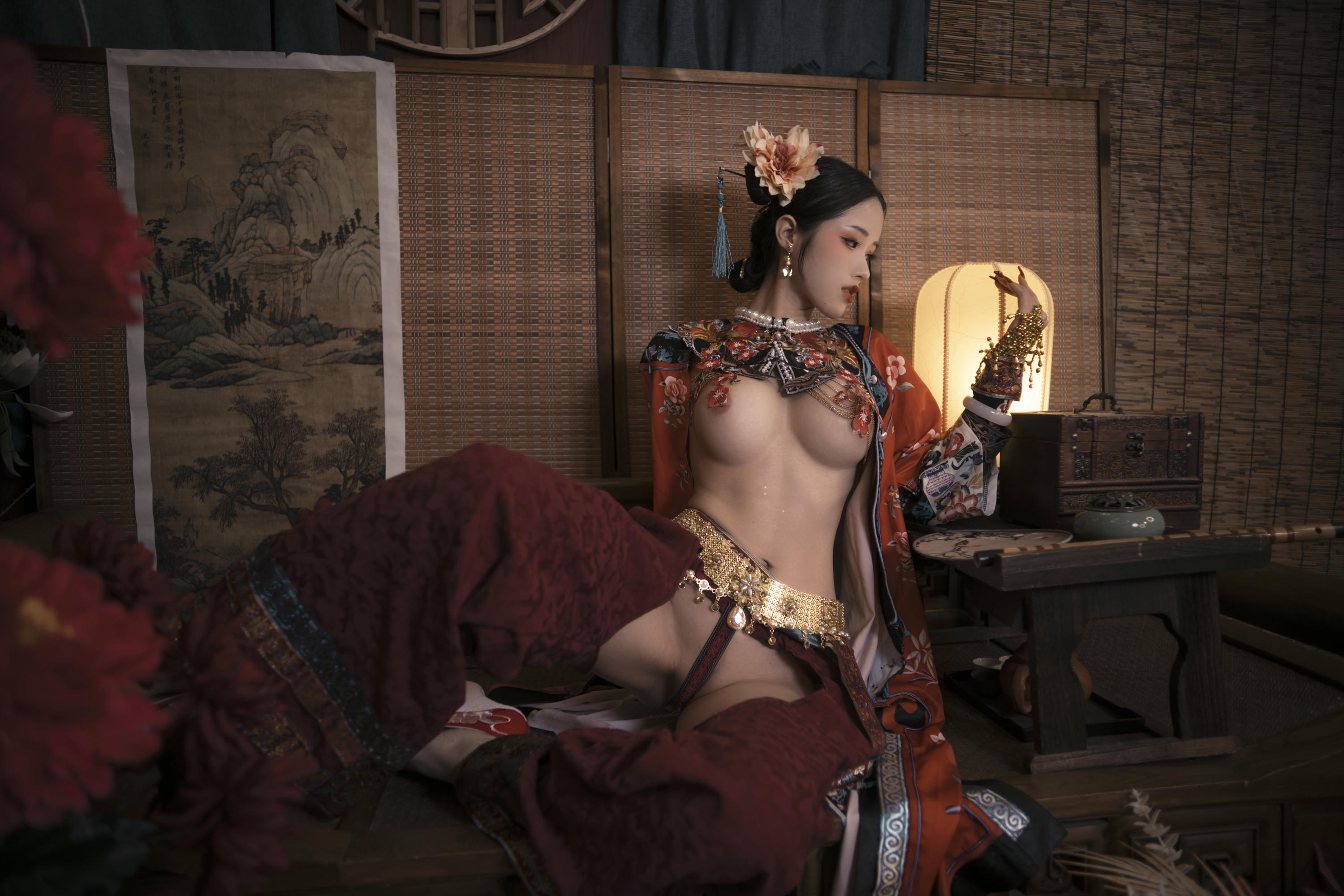 钛合金TiTi NO.076 满清服饰（绿娇红姹）[60P2V-1.51G]_第1集