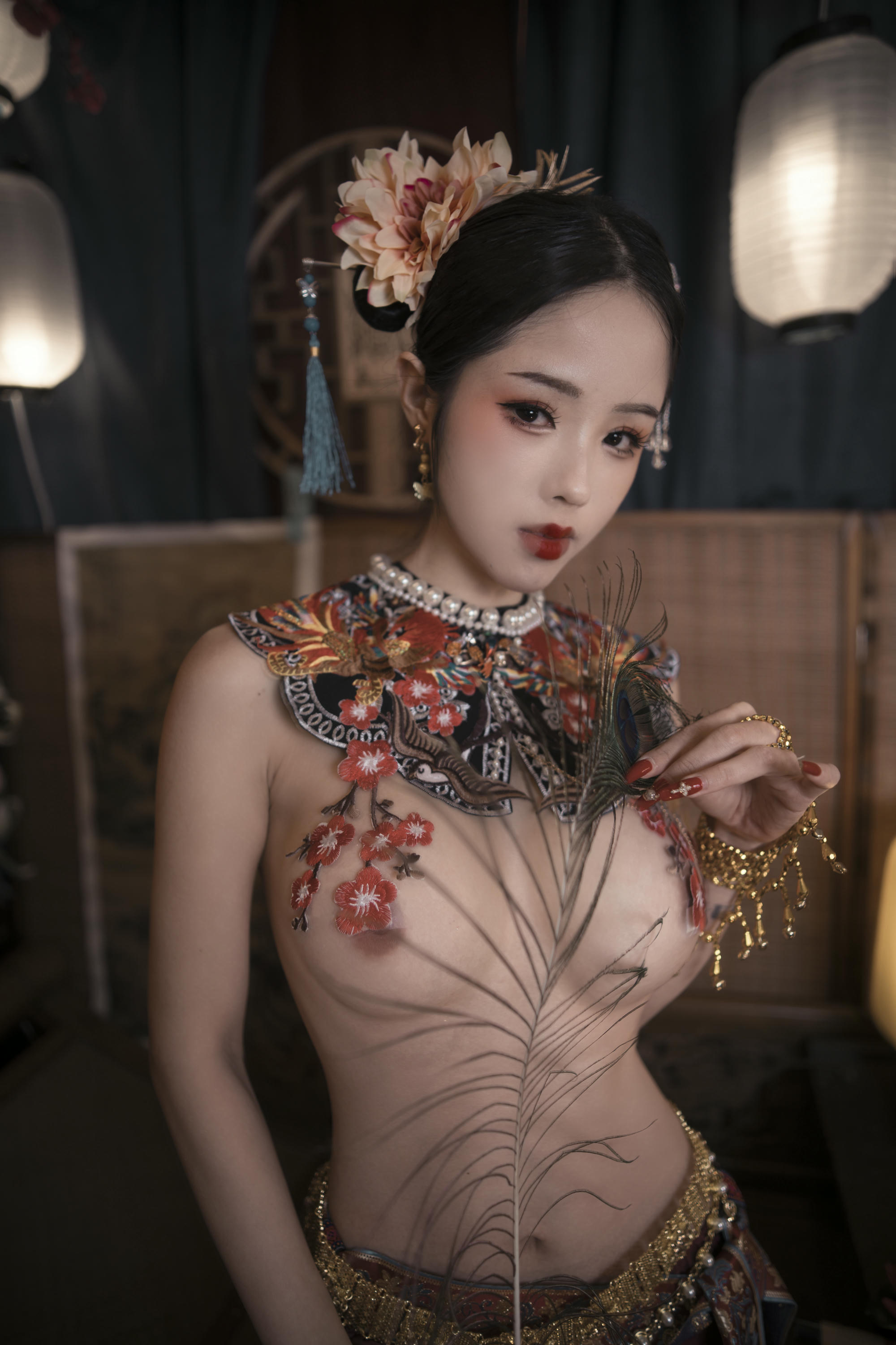 钛合金TiTi NO.076 满清服饰（绿娇红姹）[60P2V-1.51G]_第3集