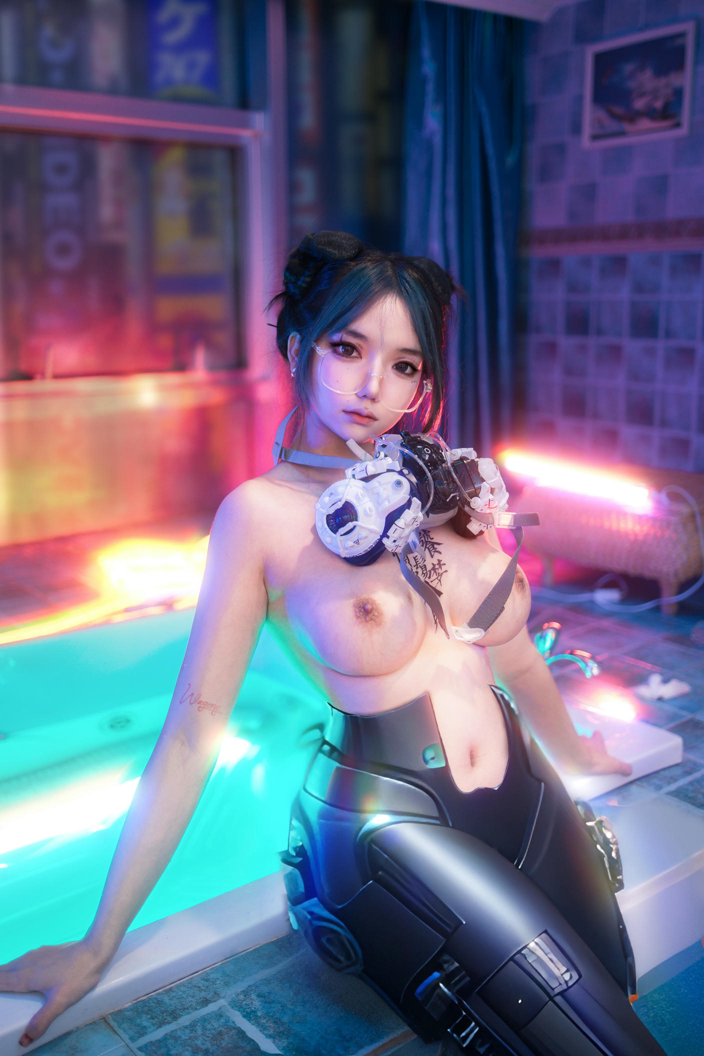钛合金TiTi NO.089 &莉犬酱 赛博朋克 [119P 1.12GB]_第1集