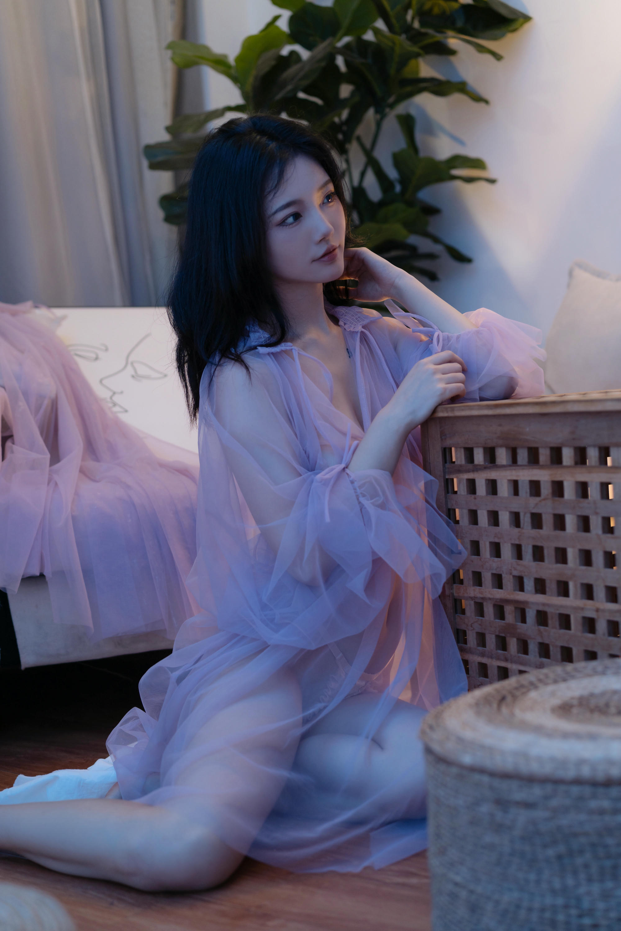 桃良阿宅 NO.031 紫纱裙 [25P-205MB]_第1集