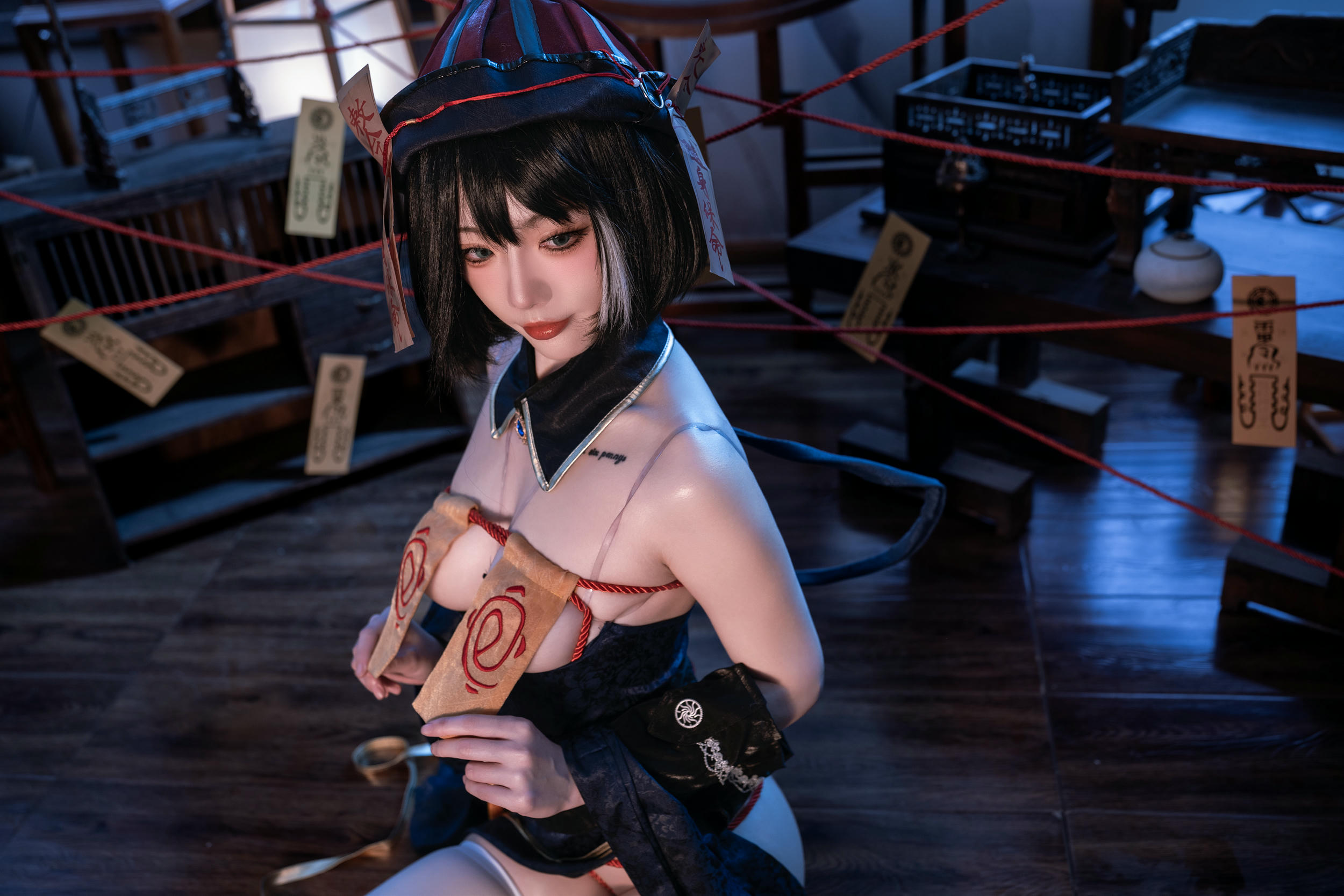 桃良阿宅 NO.053 华甲小僵尸 [53P-443MB]_第2集