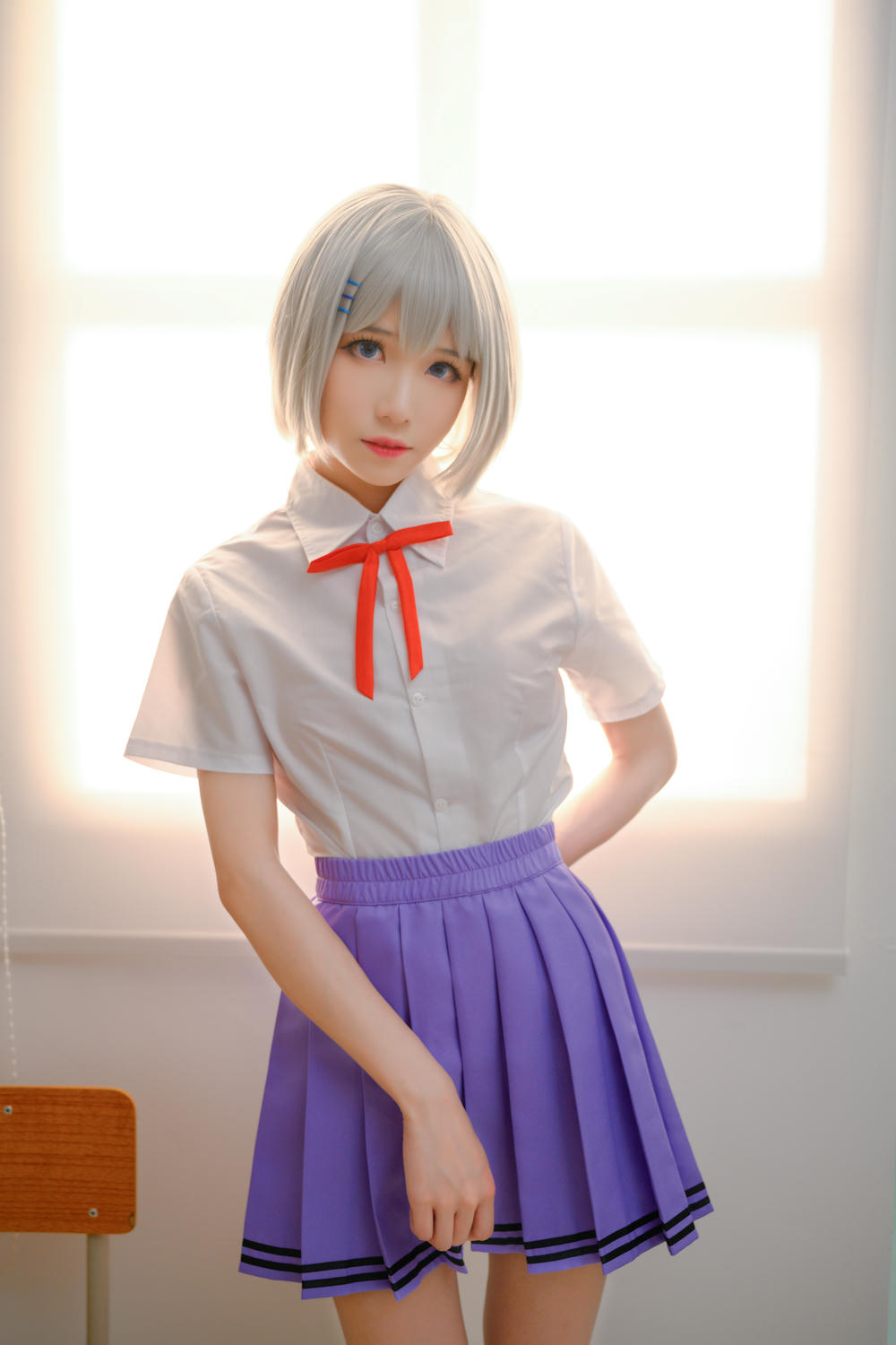 Tomoyo酱 NO.010 鸢一折纸-校服 [12P 60MB]_第1集