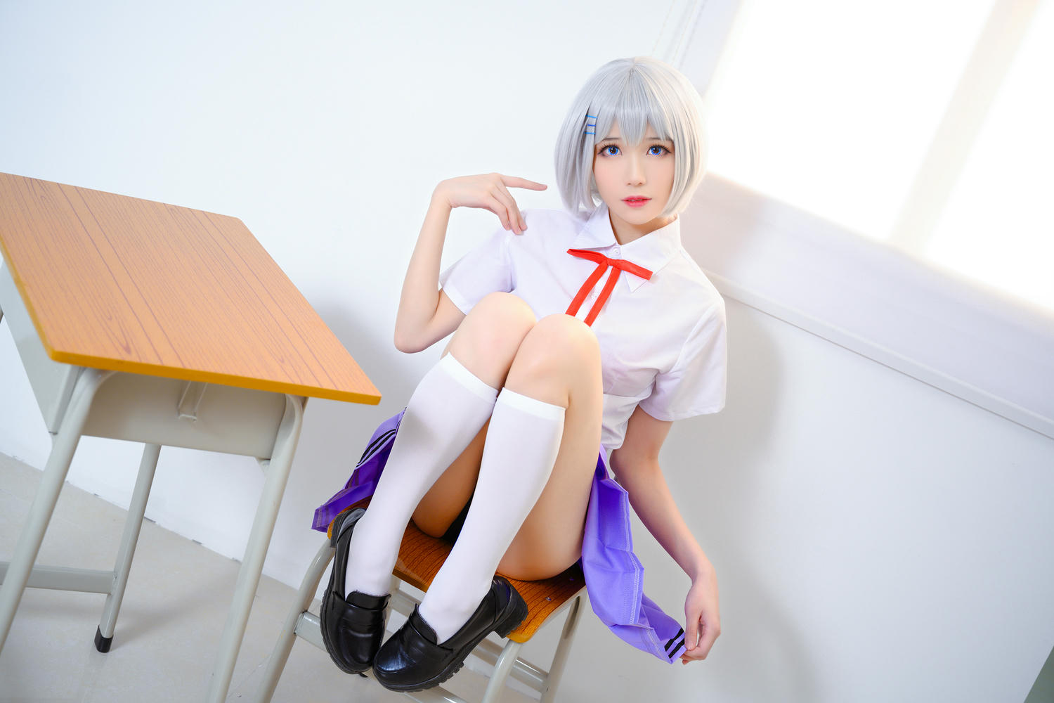 Tomoyo酱 NO.010 鸢一折纸-校服 [12P 60MB]_第1集