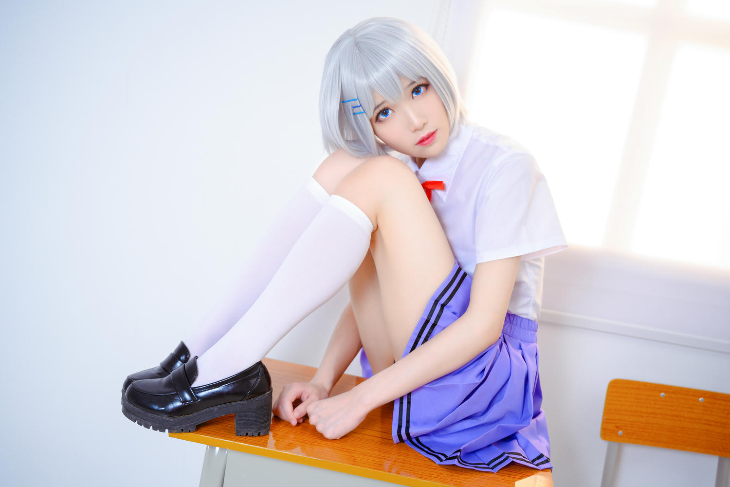 Tomoyo酱 NO.010 鸢一折纸-校服 [12P 60MB]_第1集