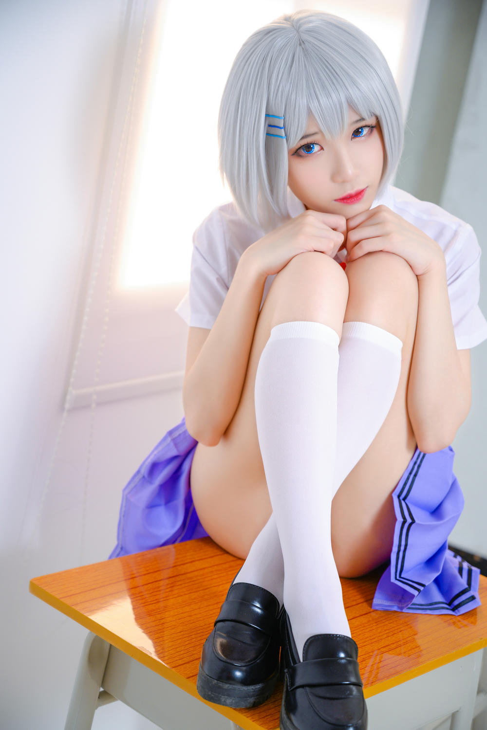 Tomoyo酱 NO.010 鸢一折纸-校服 [12P 60MB]_第1集