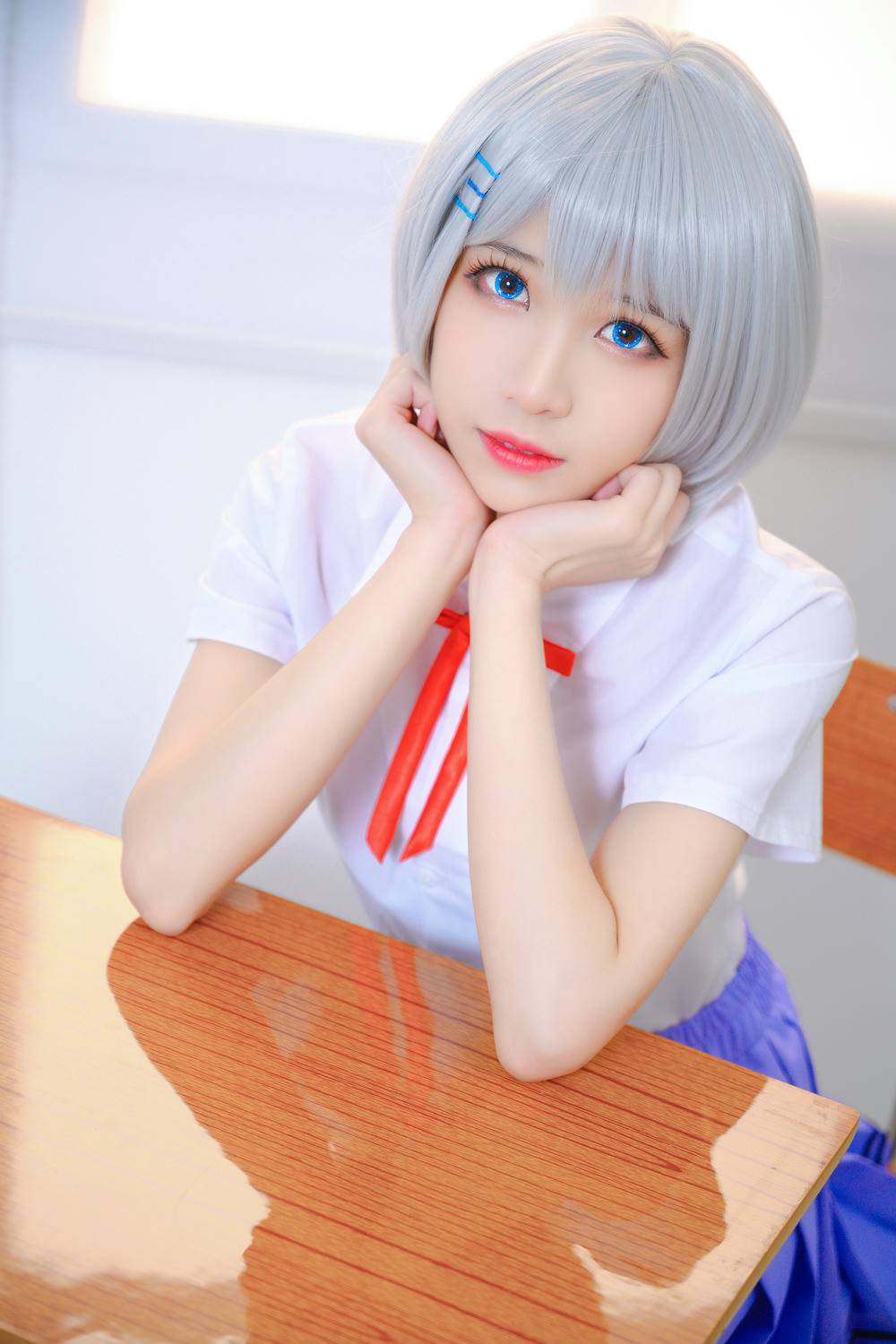 Tomoyo酱 NO.010 鸢一折纸-校服 [12P 60MB]_第1集