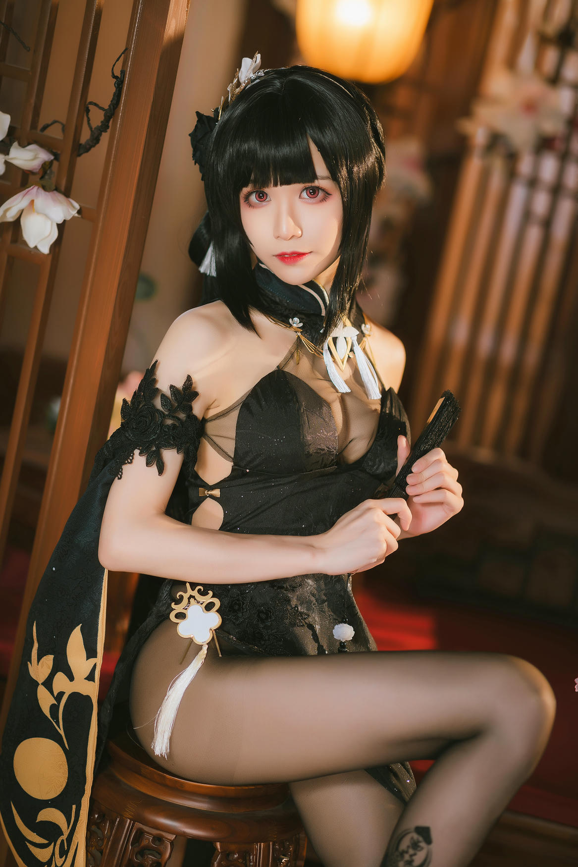 Tomoyo酱 NO.013 碧蓝航线 镇海旗袍 [27P 170MB]_第2集