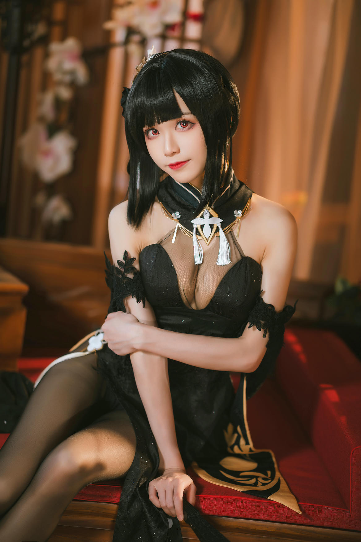 Tomoyo酱 NO.013 碧蓝航线 镇海旗袍 [27P 170MB]_第3集
