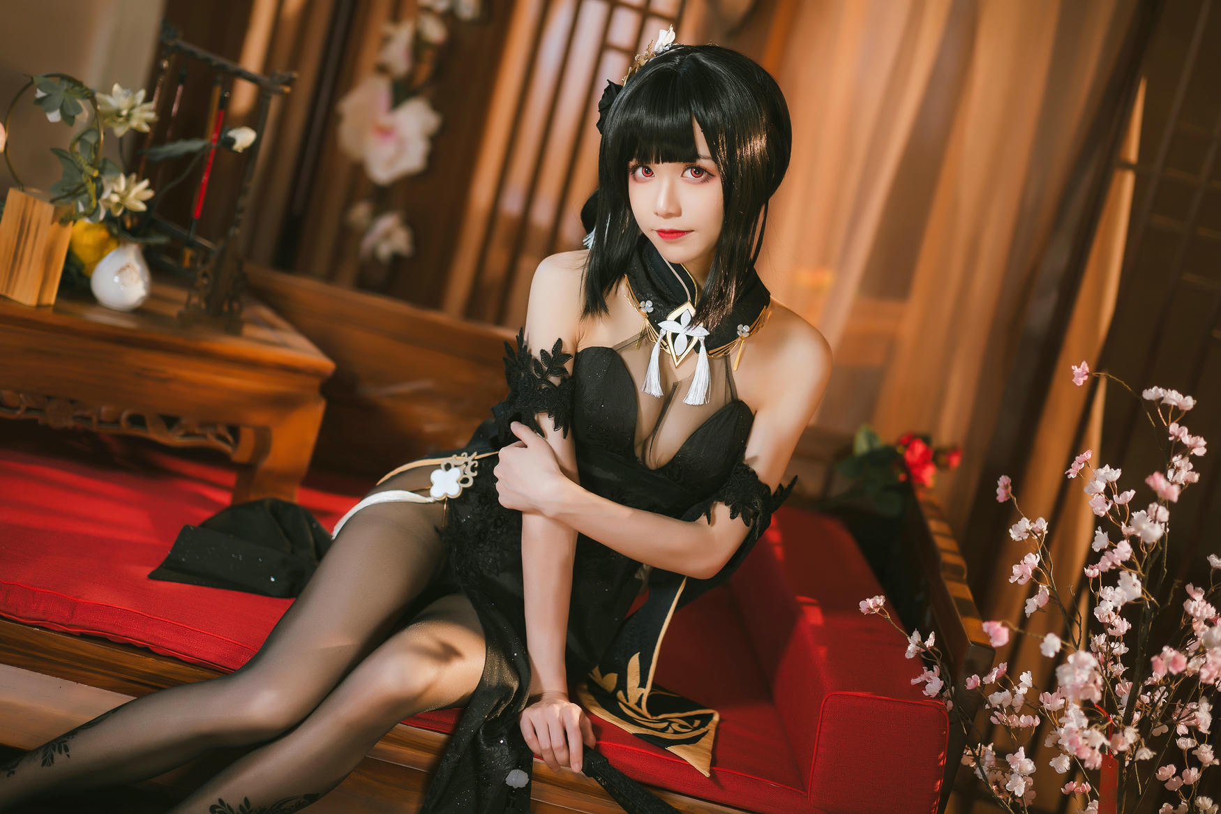 Tomoyo酱 NO.013 碧蓝航线 镇海旗袍 [27P 170MB]_第3集