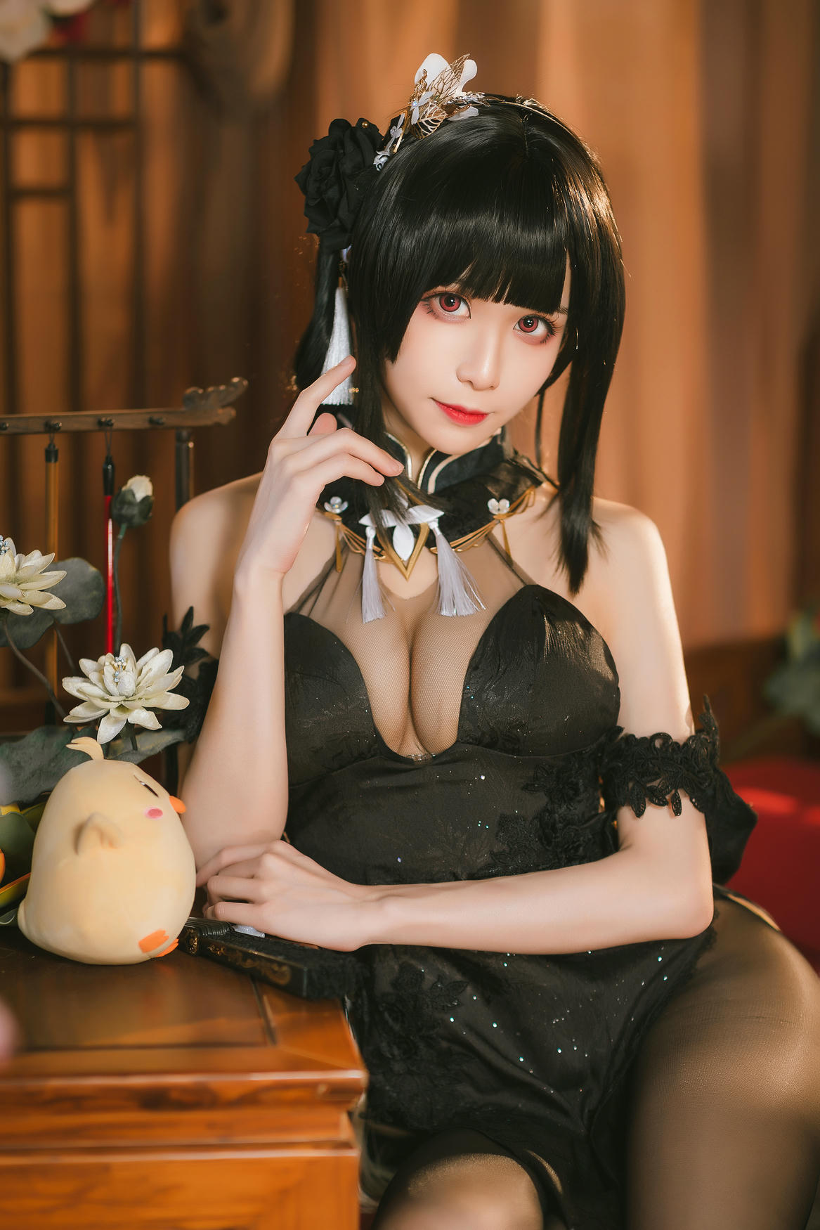 Tomoyo酱 NO.013 碧蓝航线 镇海旗袍 [27P 170MB]_第3集