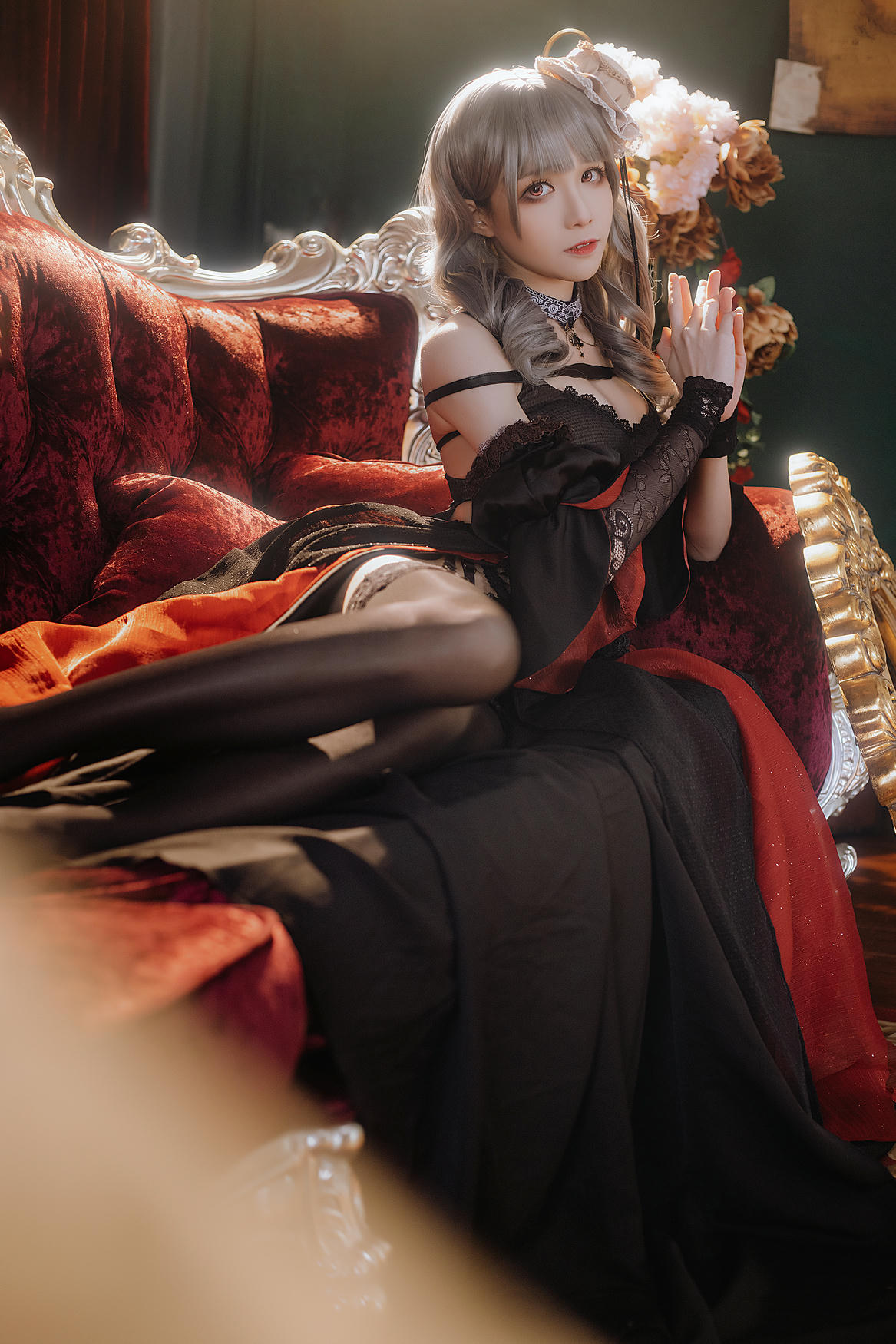 Tomoyo酱 NO.015 碧蓝-吕佐夫礼服 [29P 200MB]_第1集
