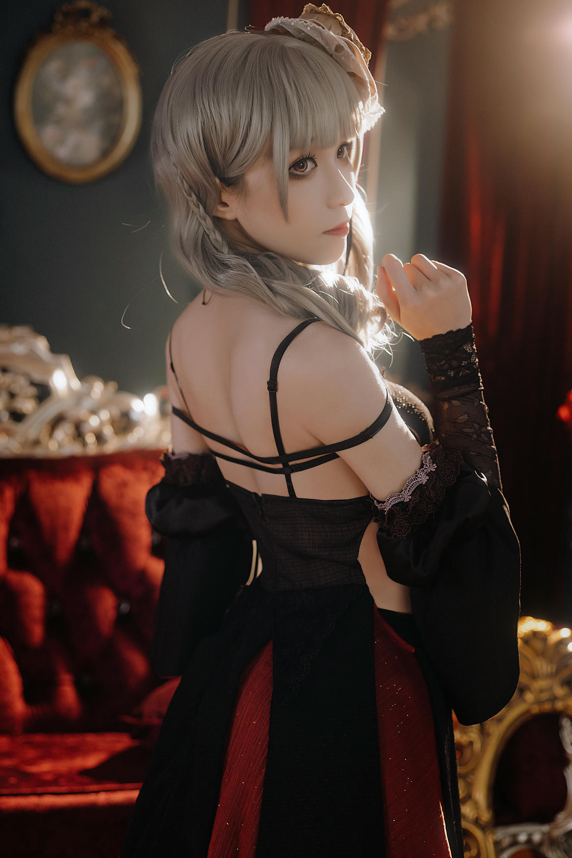Tomoyo酱 NO.015 碧蓝-吕佐夫礼服 [29P 200MB]_第3集