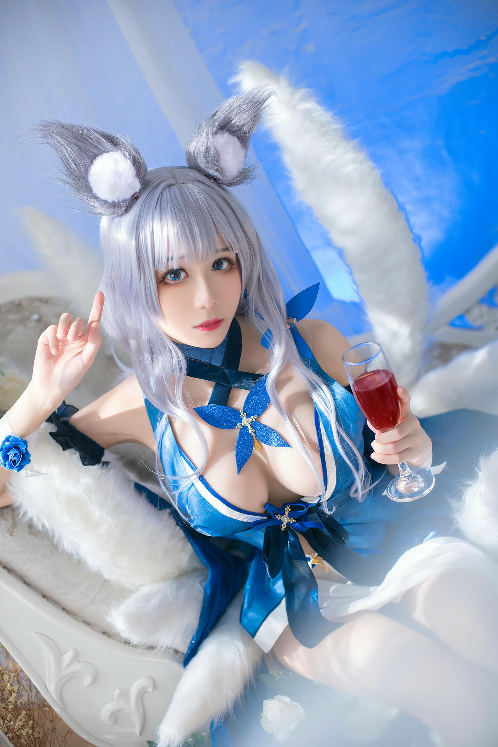 Tomoyo酱 NO.016 碧蓝-信浓礼服 [22P 90MB]_第1集