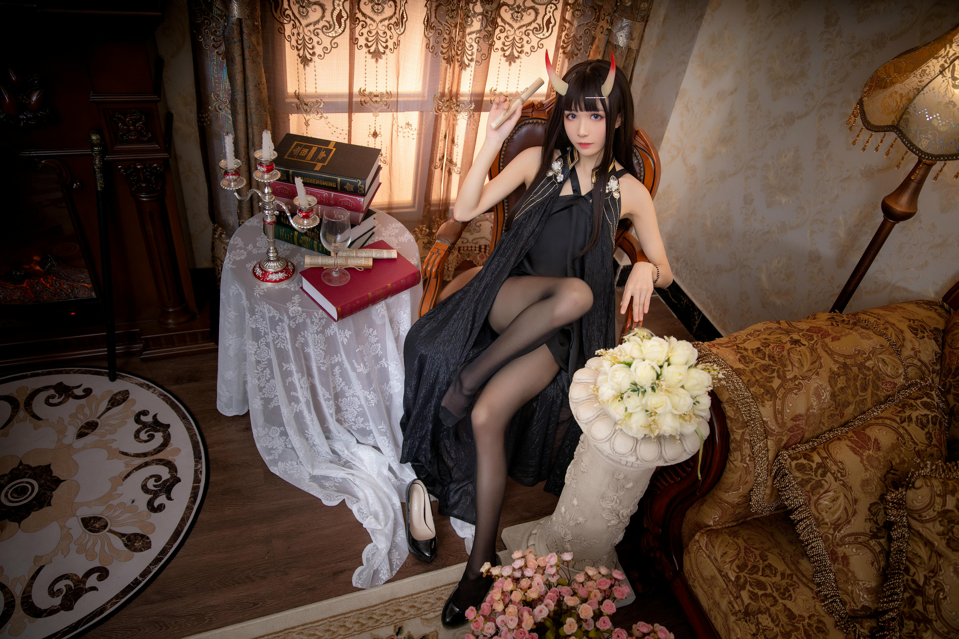 Tomoyo酱 NO.002 碧蓝 能代礼服 [12P-270MB]_第1集
