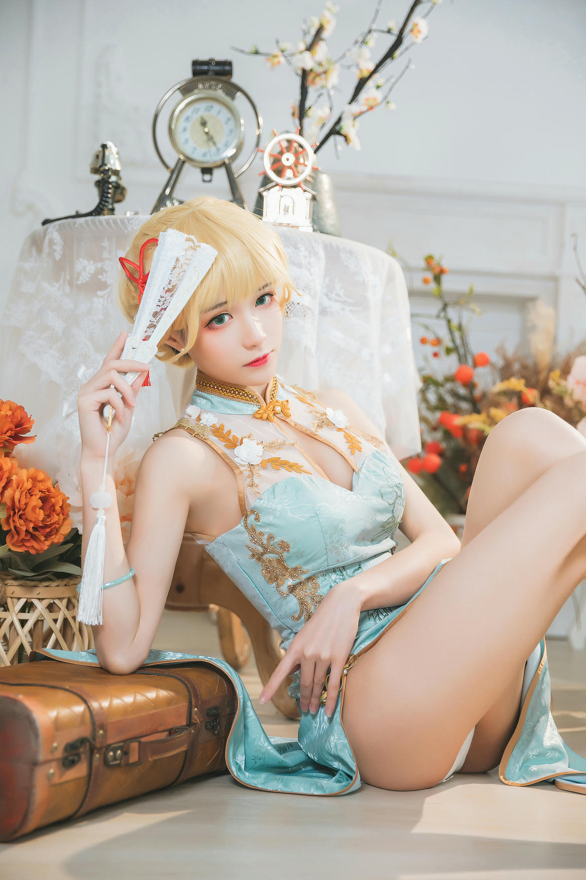 Tomoyo酱 NO.024 G36旗袍 [30P 180MB]_第2集