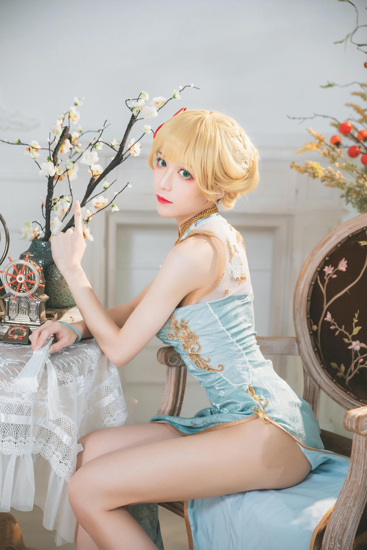 Tomoyo酱 NO.024 G36旗袍 [30P 180MB]_第2集