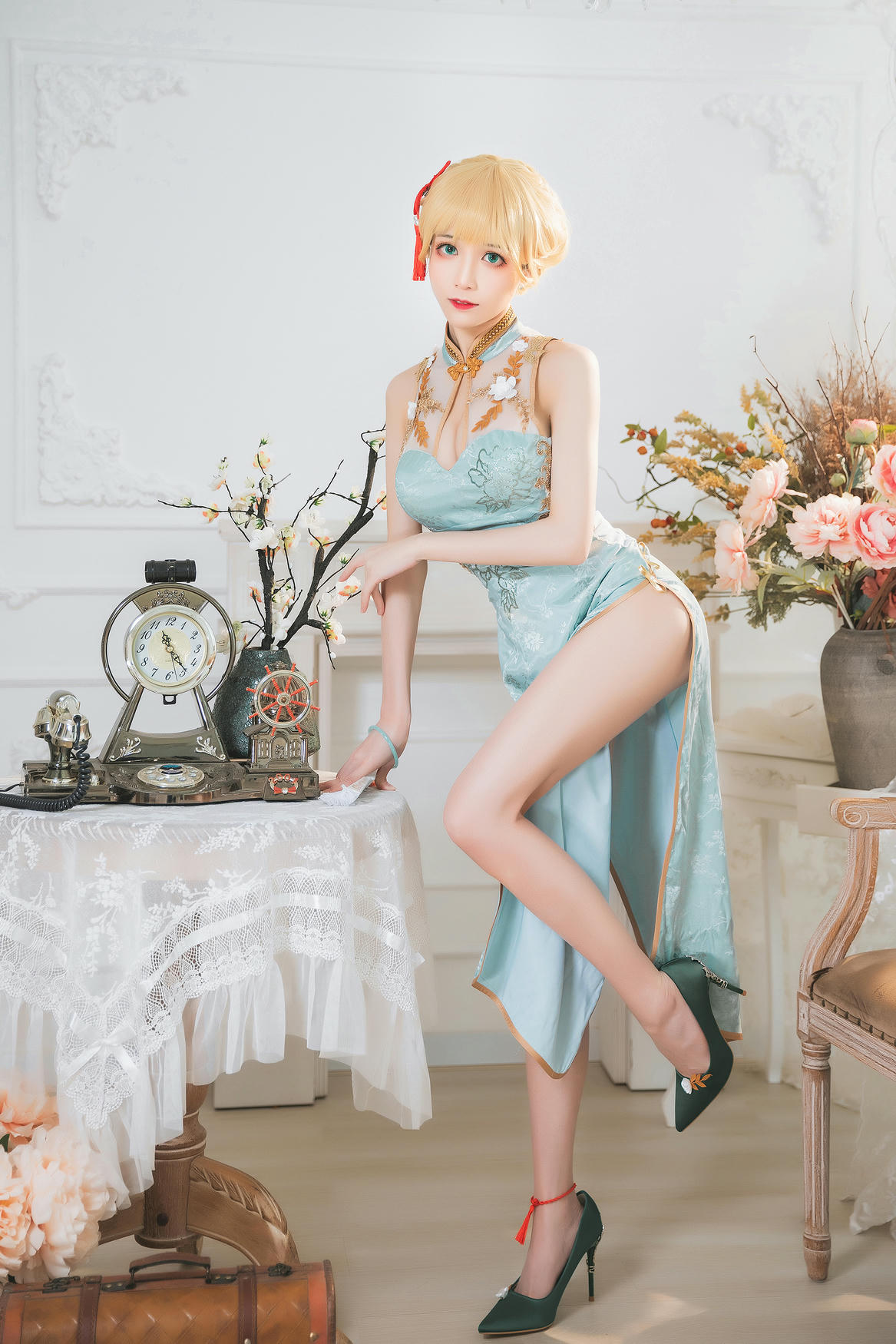 Tomoyo酱 NO.024 G36旗袍 [30P 180MB]_第1集
