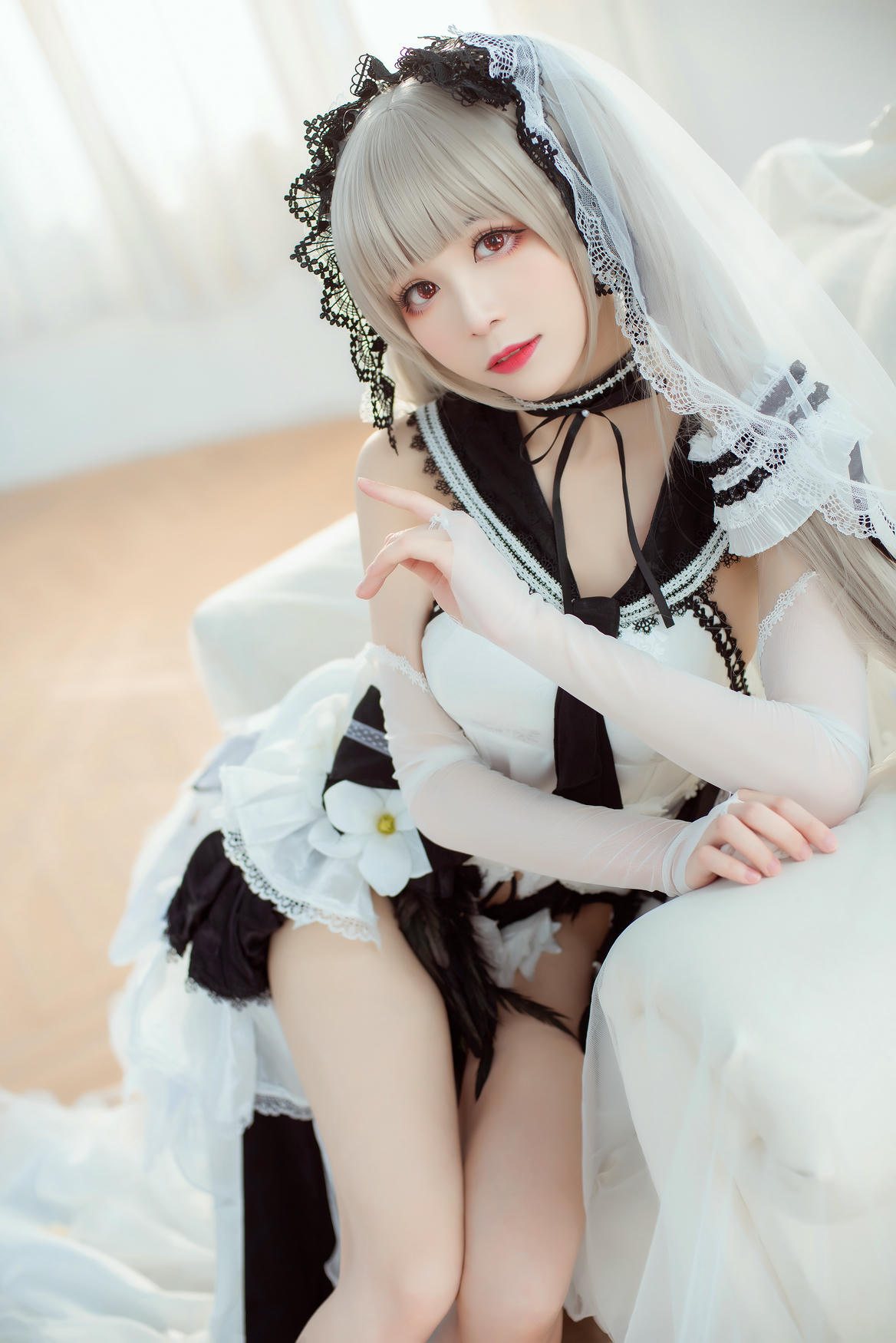 Tomoyo酱 NO.028 碧蓝-可畏礼服 [27P 200MB]-冷色_第1集