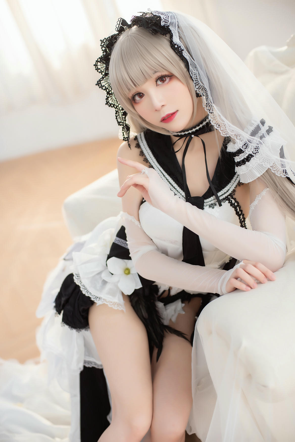 Tomoyo酱 NO.028 碧蓝-可畏礼服 [27P 200MB]-暖色_第1集