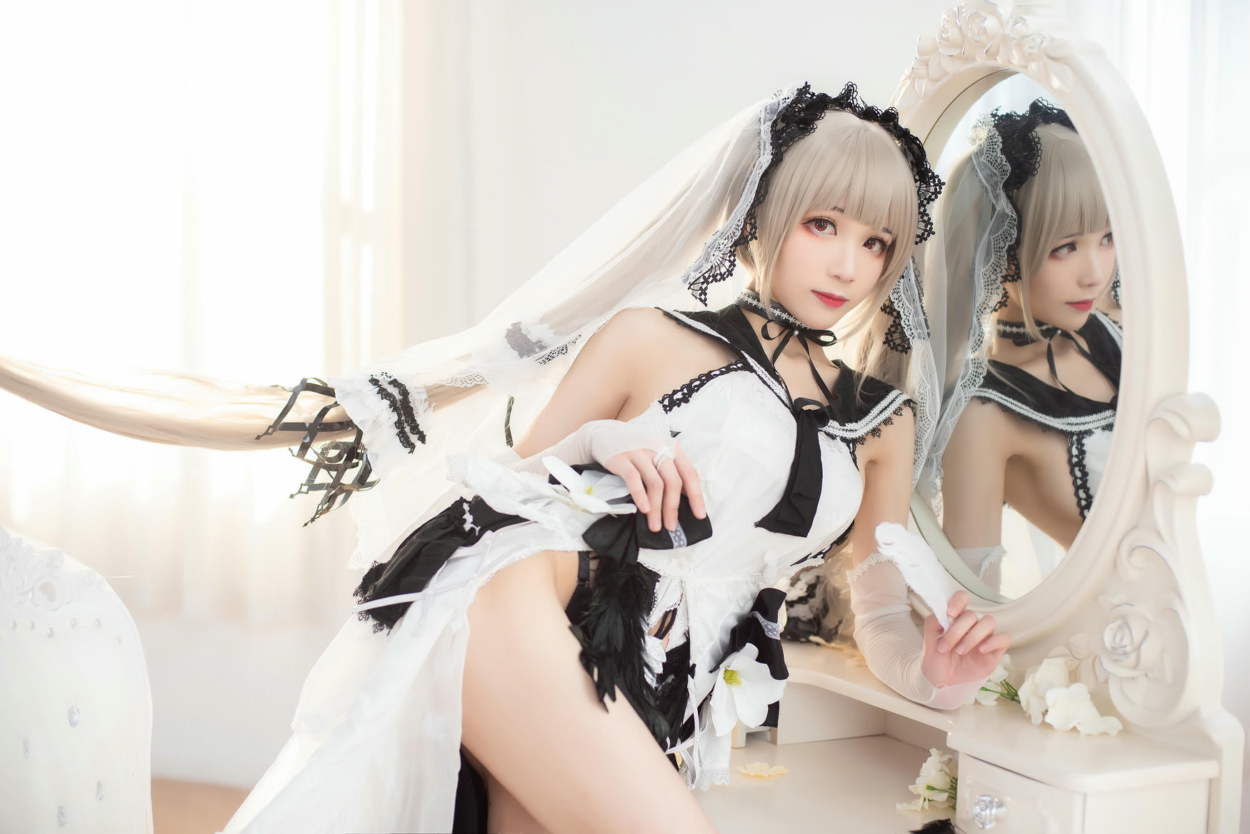 Tomoyo酱 NO.028 碧蓝-可畏礼服 [27P 200MB]-暖色_第1集