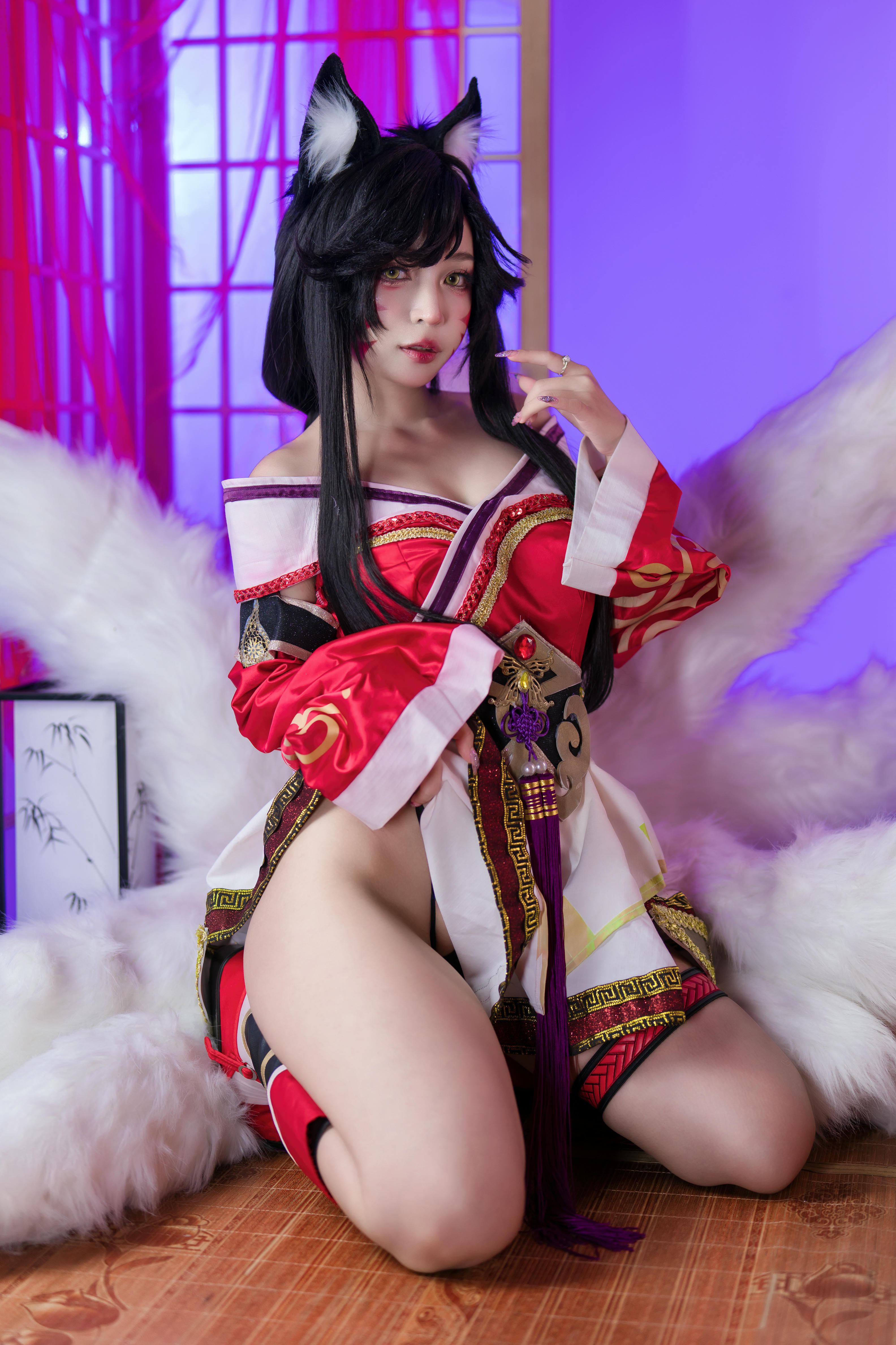 越南coser-Umeko J NO.105 cosplay Ahri League of Legends [119P9V 2.49GB]-Pic_第1集