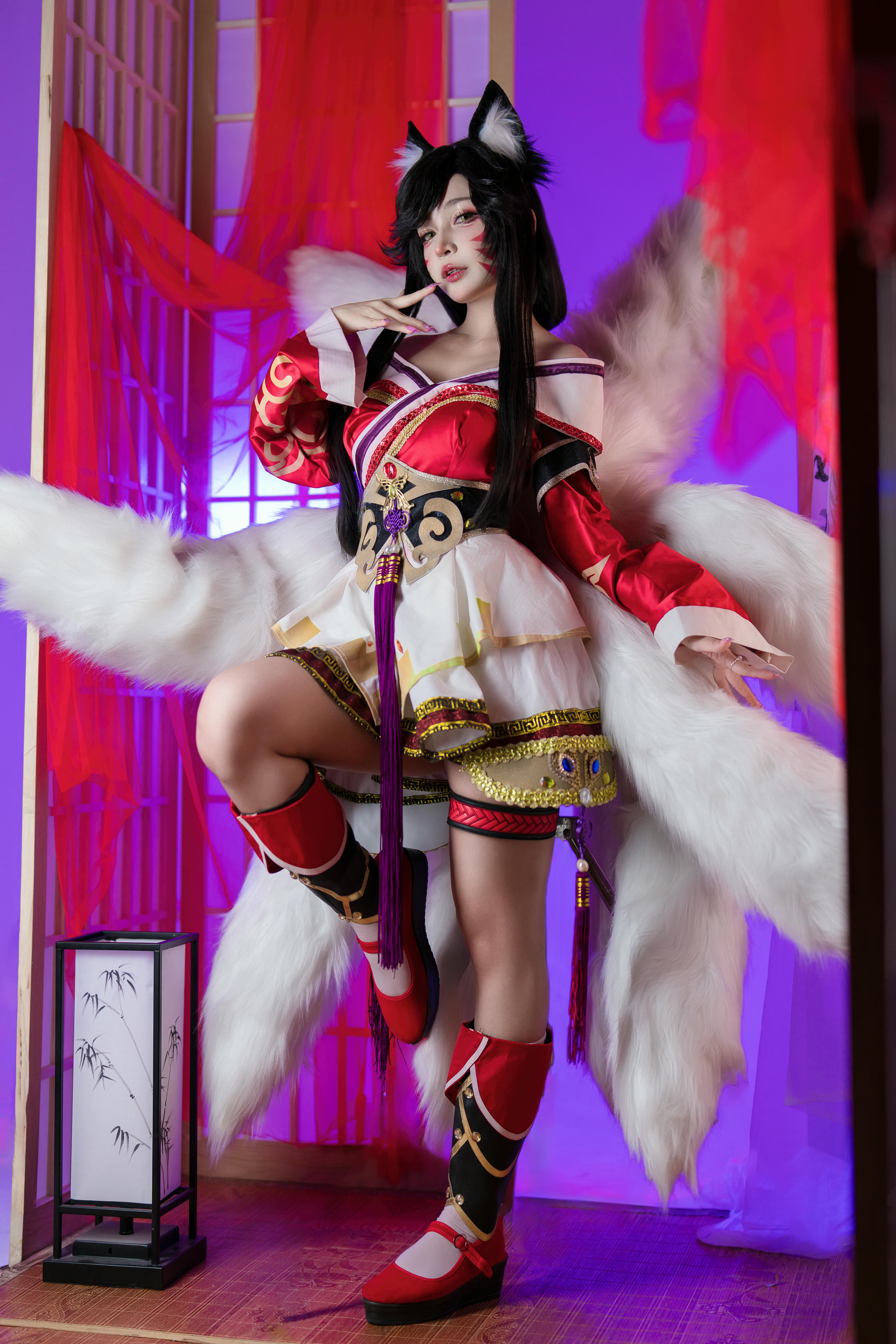 越南coser-Umeko J NO.105 cosplay Ahri League of Legends [119P9V 2.49GB]-Pic_第1集
