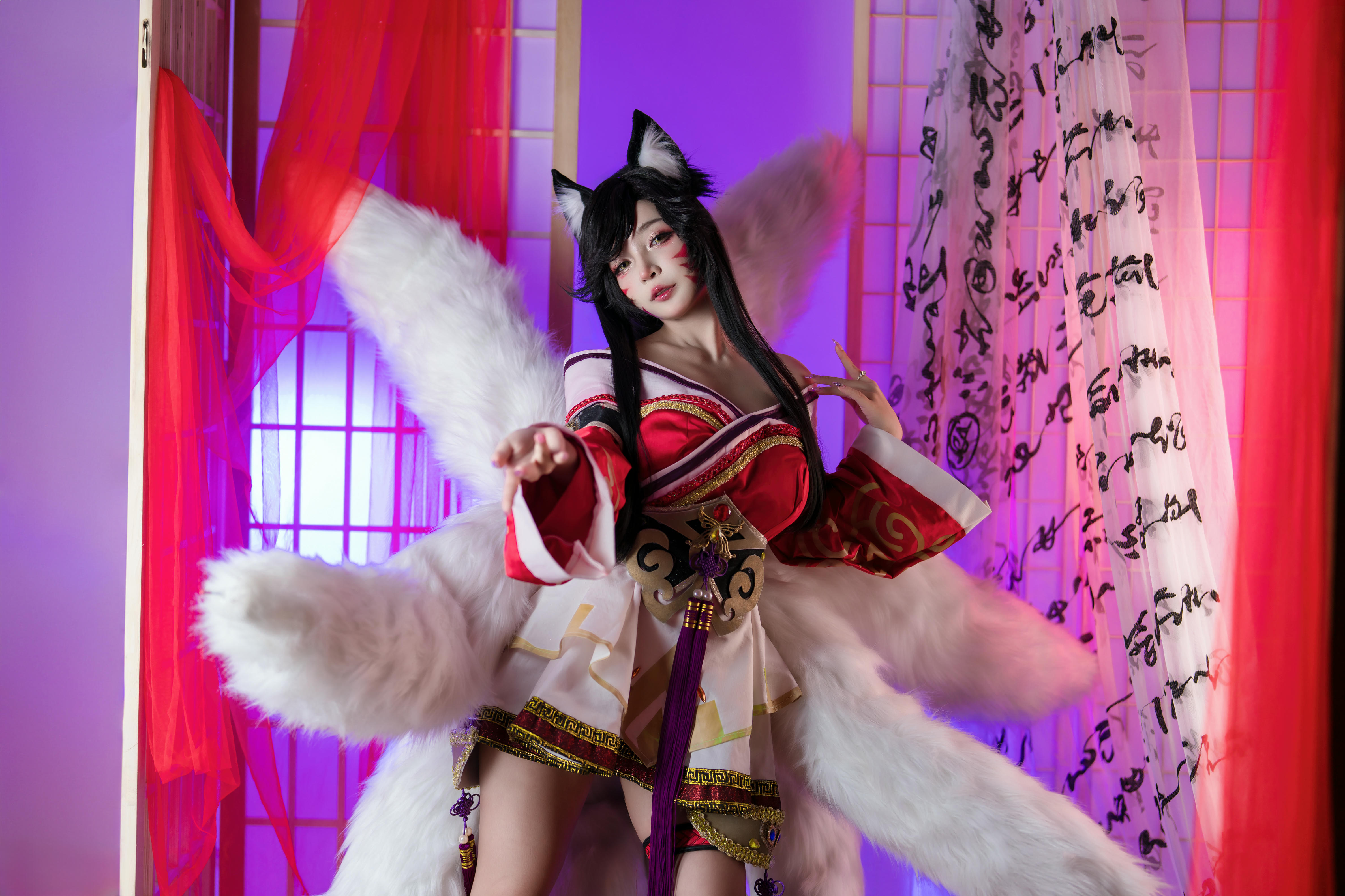 越南coser-Umeko J NO.105 cosplay Ahri League of Legends [119P9V 2.49GB]-Pic_第1集