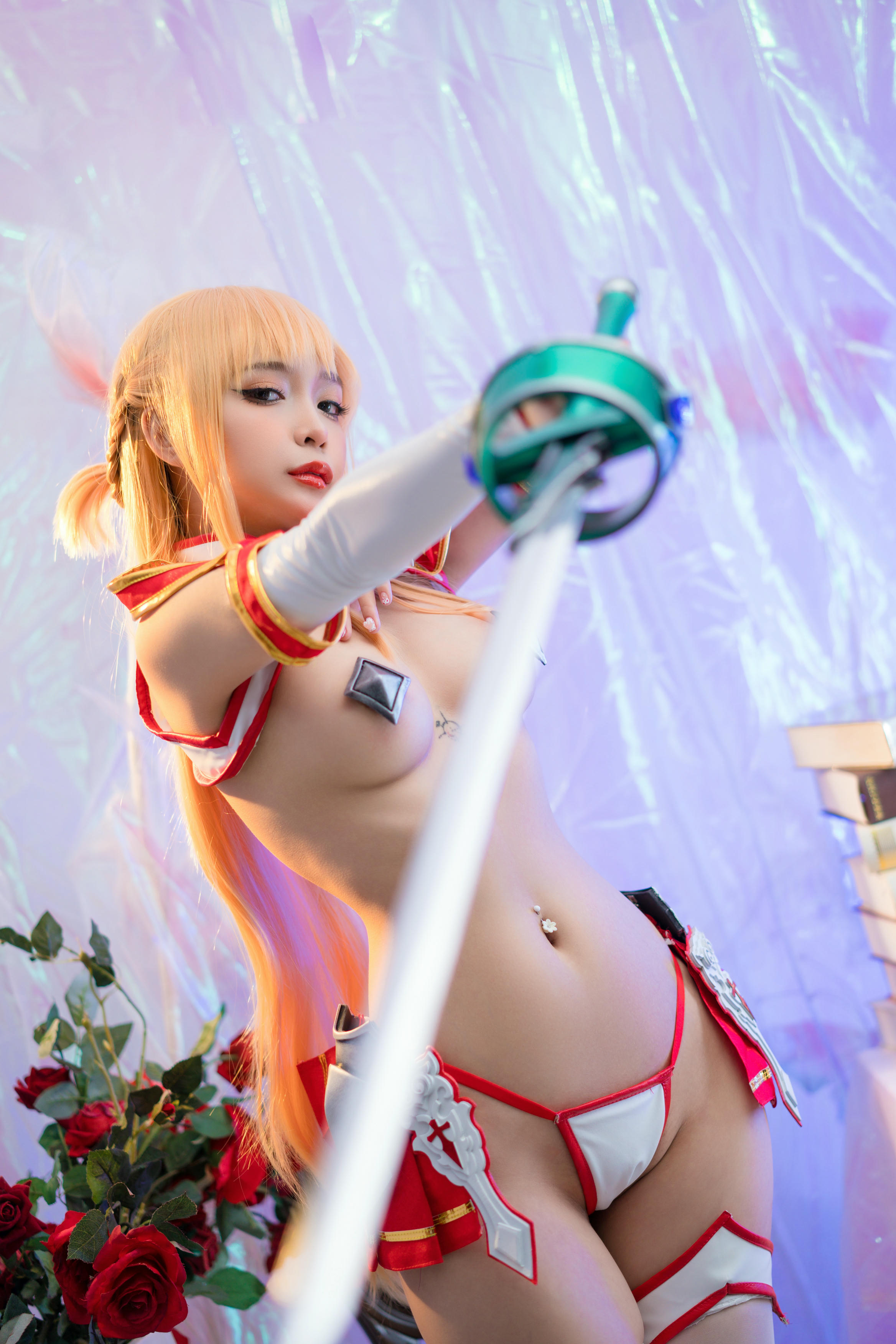 越南coser-Umeko J NO.118 Asuna Yuuki Sword Art Online [COMPLETE] [69P5V-1.10GB]-Pictures_第1集