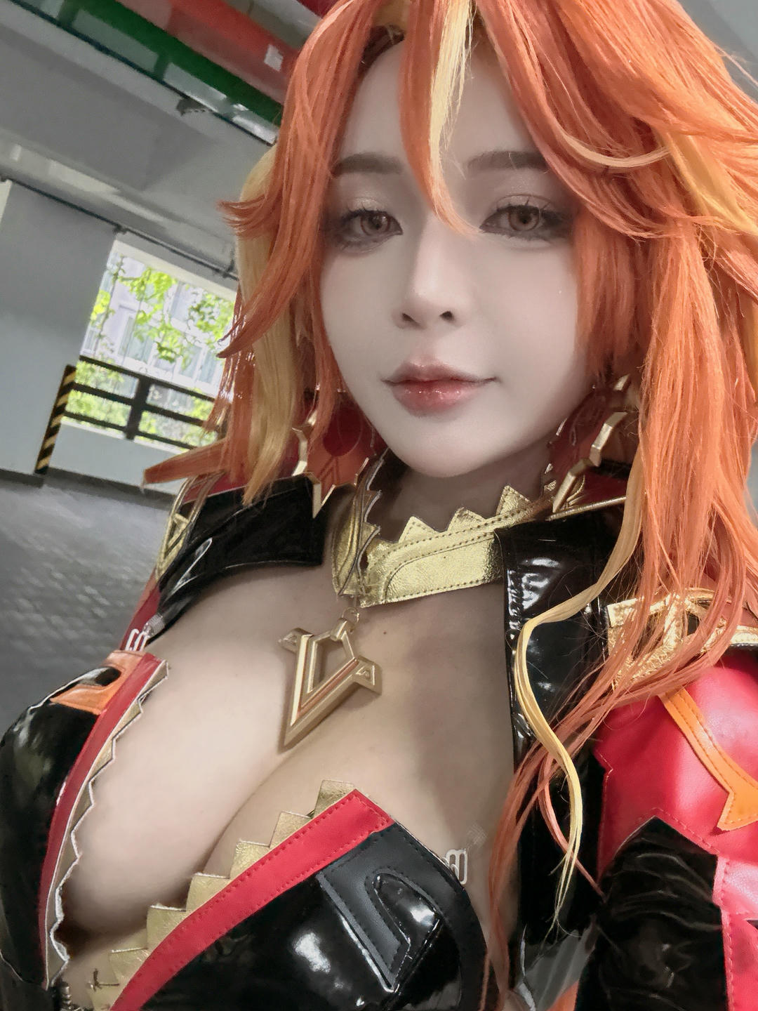 越南coser-Umeko J NO.128 cosplay Mavuika Genshin Impact [96P9V-1.25G][-Pic_第4集