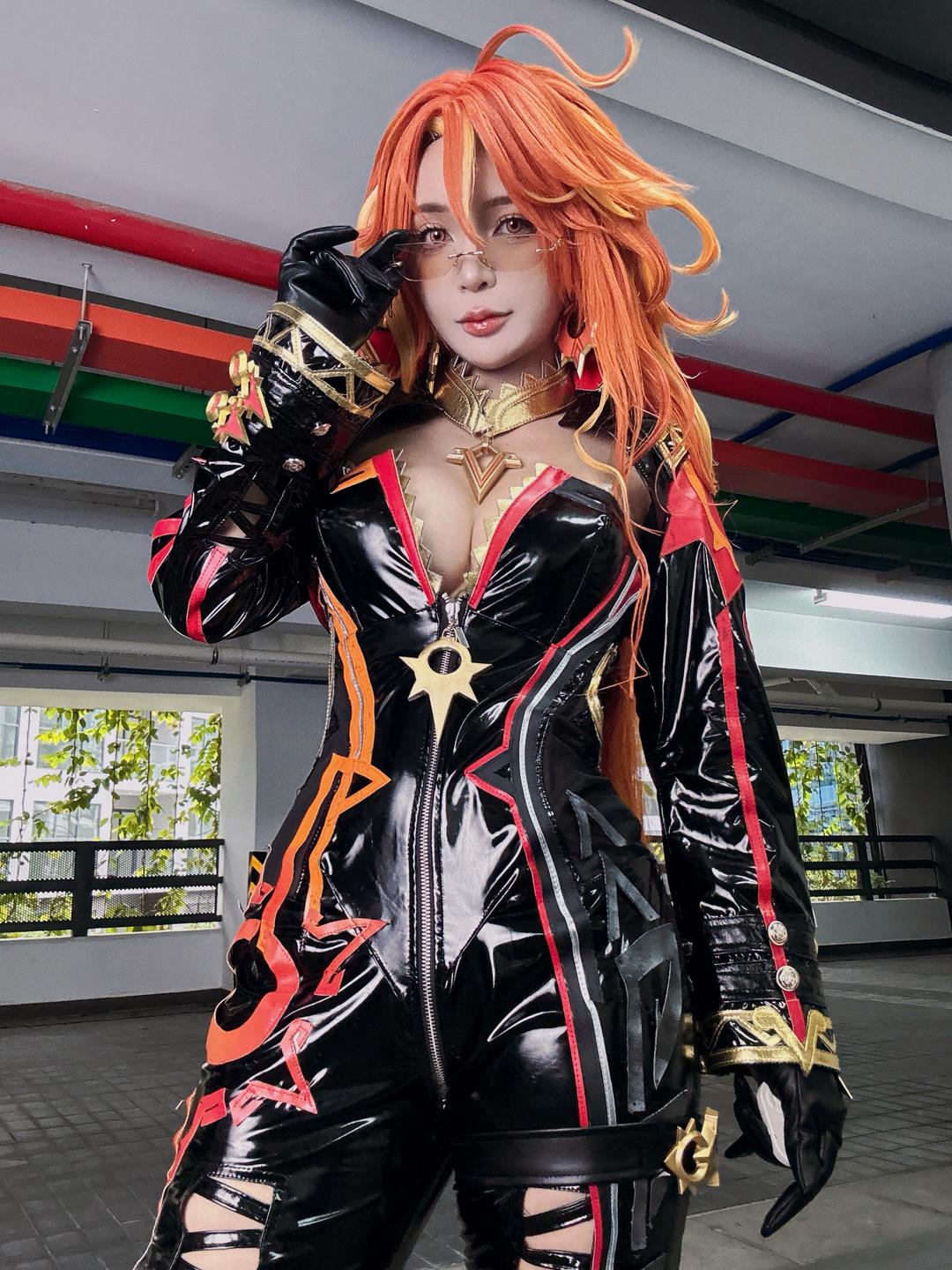 越南coser-Umeko J NO.128 cosplay Mavuika Genshin Impact [96P9V-1.25G][-Pic_第4集
