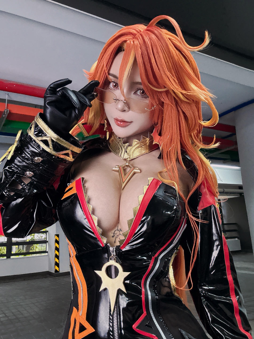 越南coser-Umeko J NO.128 cosplay Mavuika Genshin Impact [96P9V-1.25G][-Pic_第4集