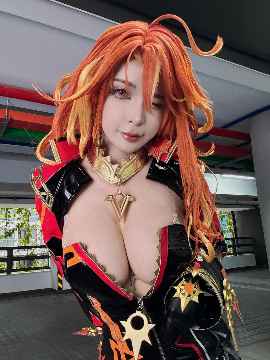越南coser-Umeko J NO.128 cosplay Mavuika Genshin Impact [96P9V-1.25G][-Pic_第4集