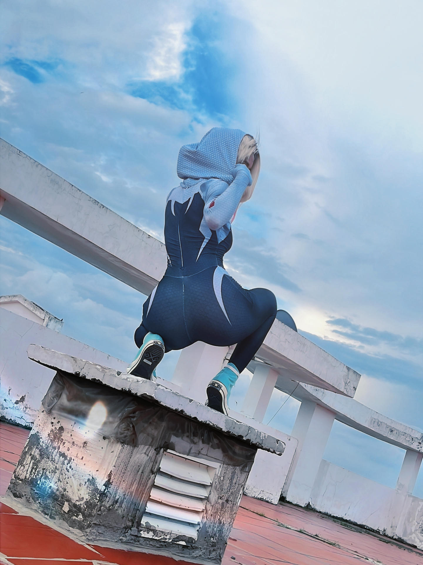 越南coser-Umeko J NO.053 Spider Gwen [149P+1V／1.27GB]_第7集