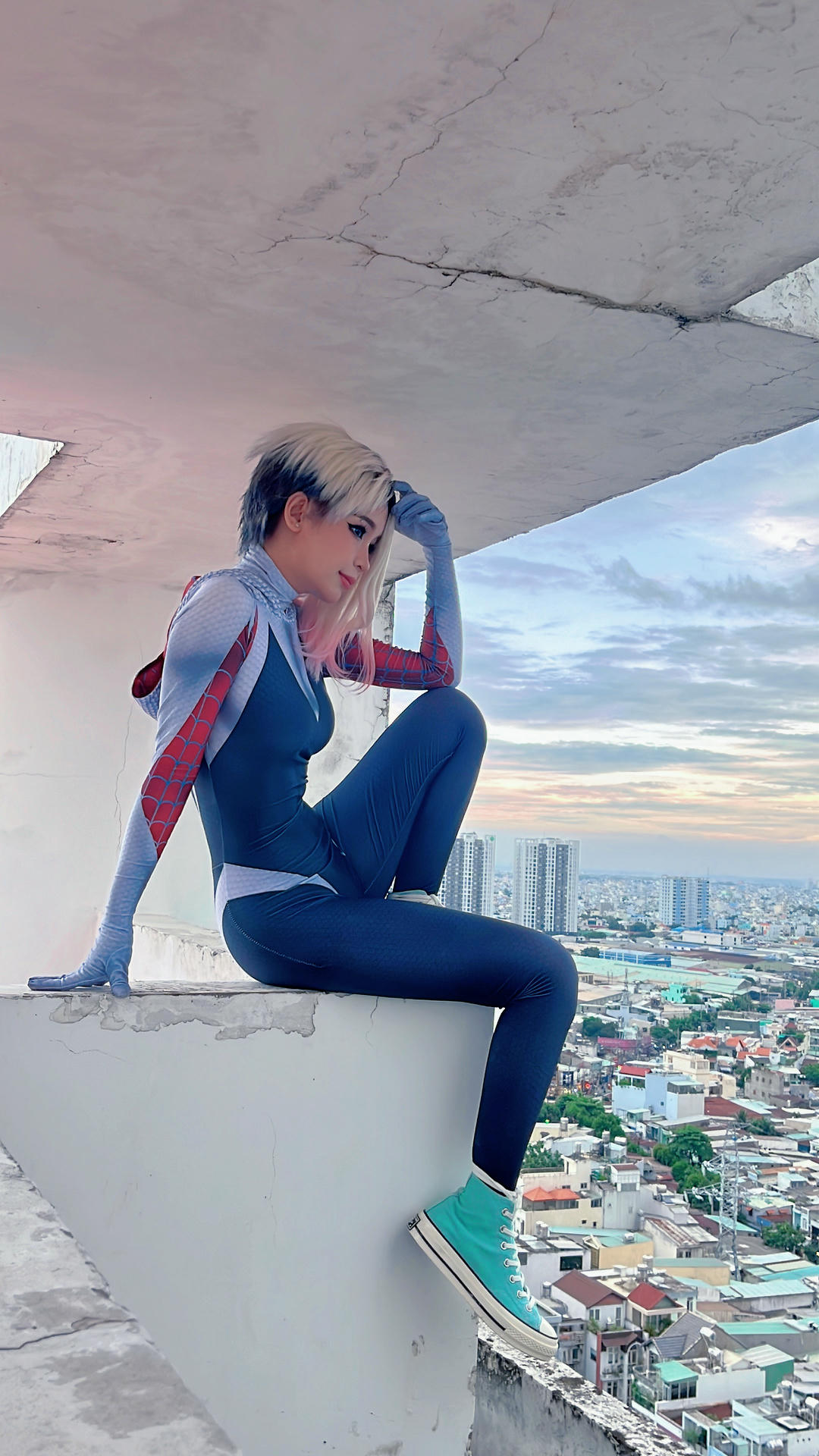 越南coser-Umeko J NO.053 Spider Gwen [149P+1V／1.27GB]_第5集