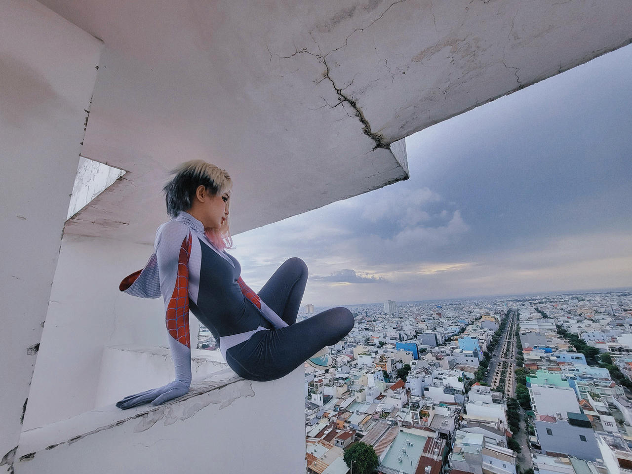 越南coser-Umeko J NO.053 Spider Gwen [149P+1V／1.27GB]_第5集