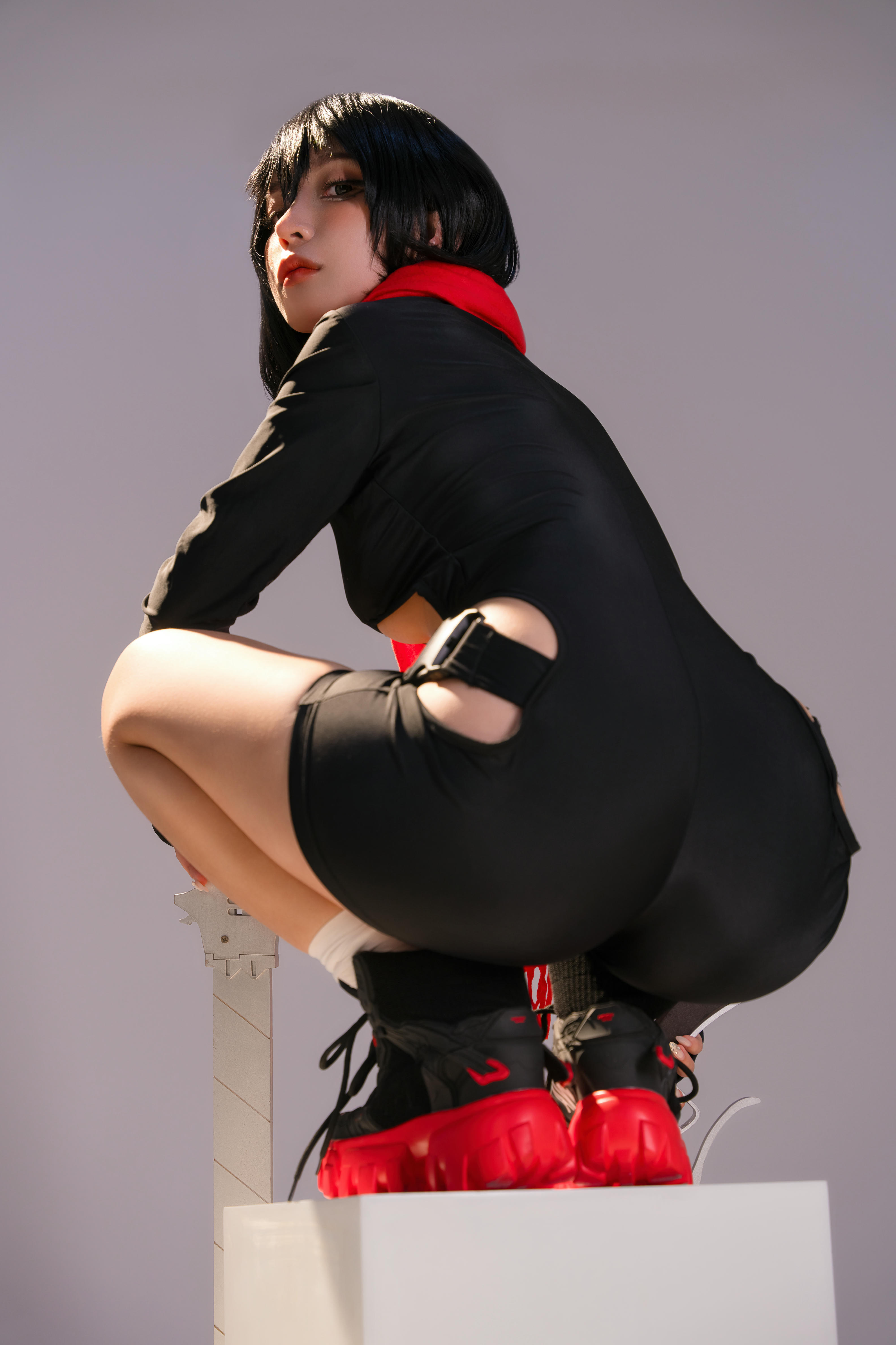 越南coser-Umeko J NO.085 cosplay Mikasa Ackerman Gym Attack on Titan [127P 1.5GB]-Pic_第1集