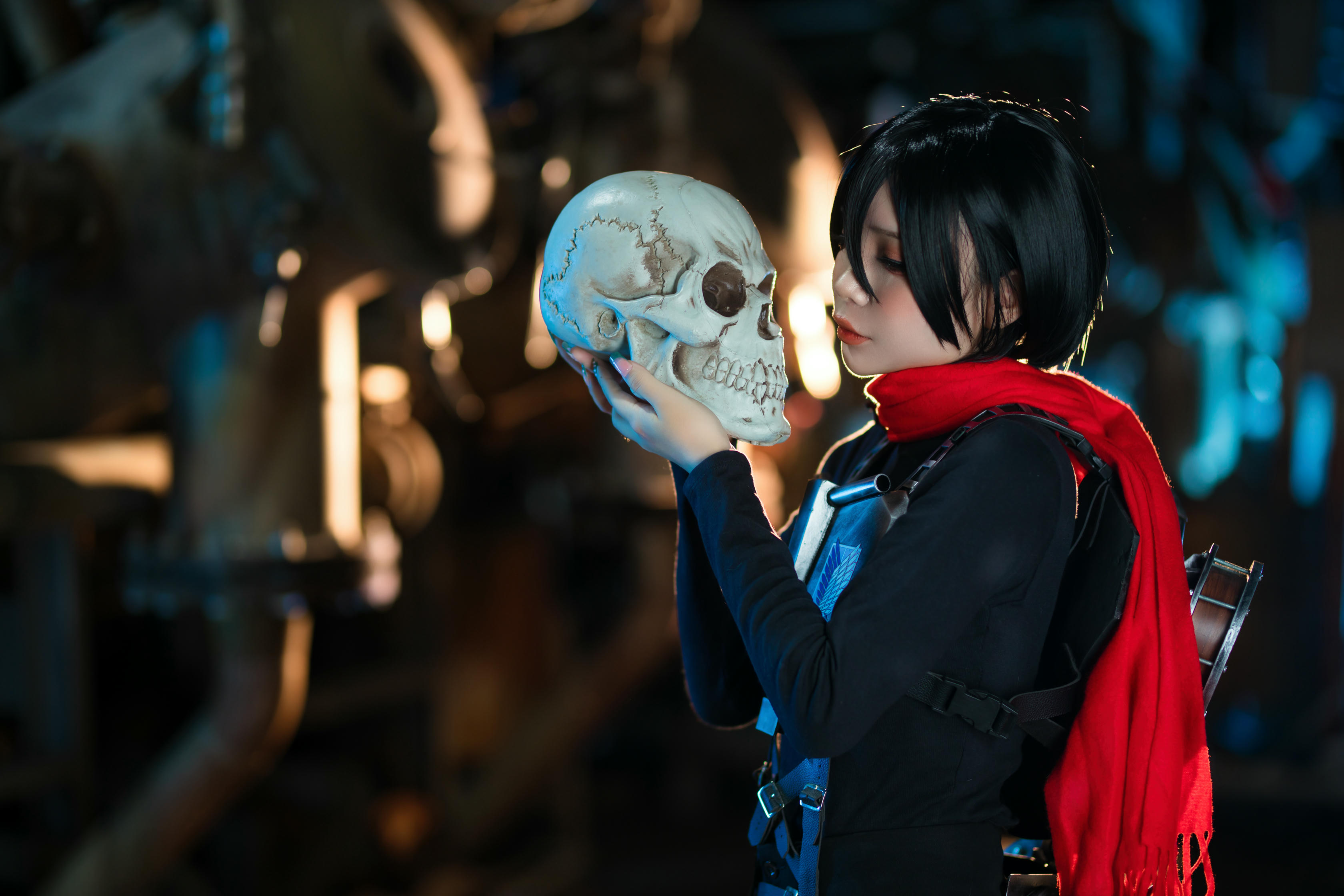越南coser-Umeko J NO.091 cosplay Mikasa Final Season Attack on Titan [155P20V 1.95GB]-Pic_第3集