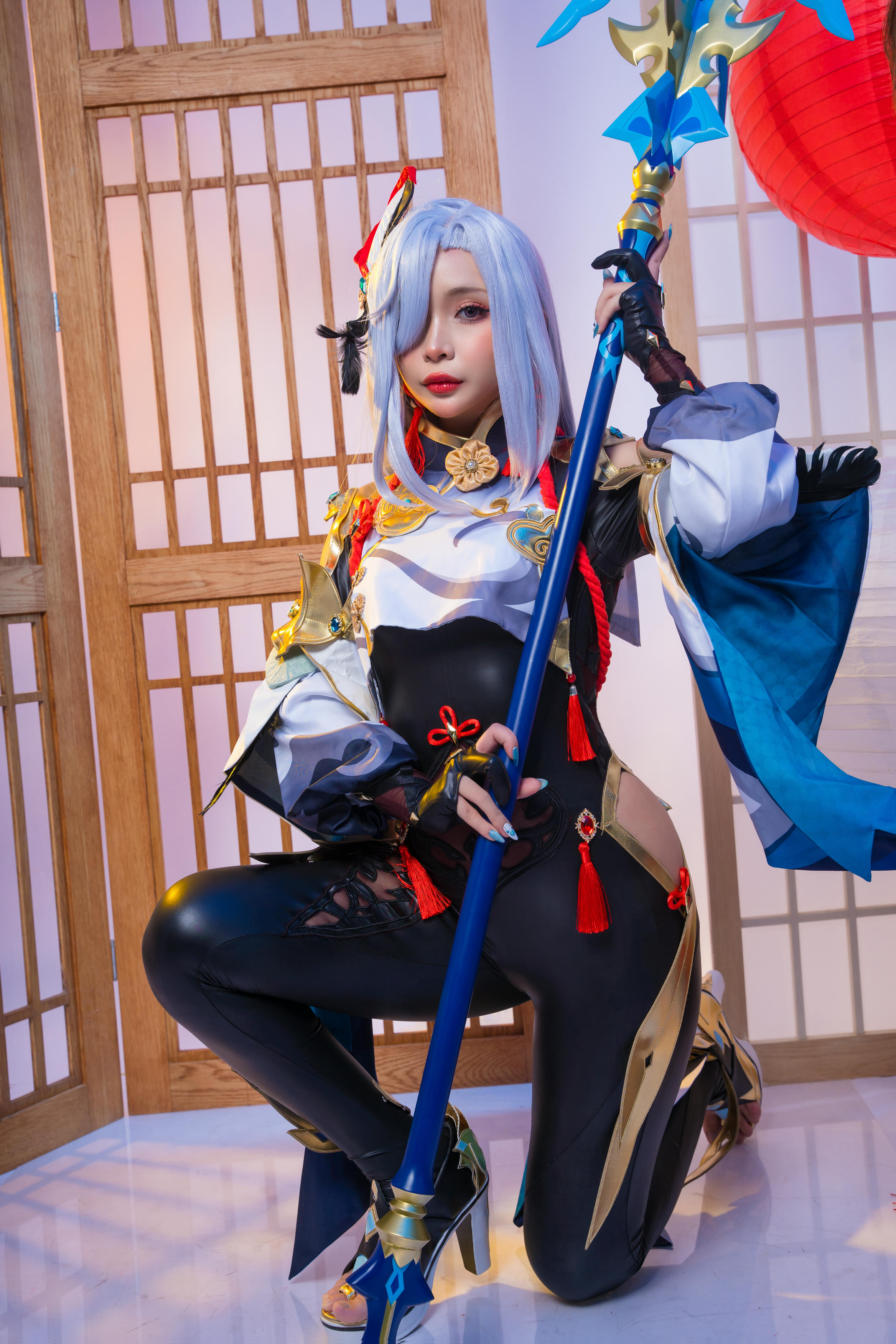 越南coser-Umeko J NO.101 Shenhe Genshin Impact [146P6V 1.89GB]-Pic_第1集