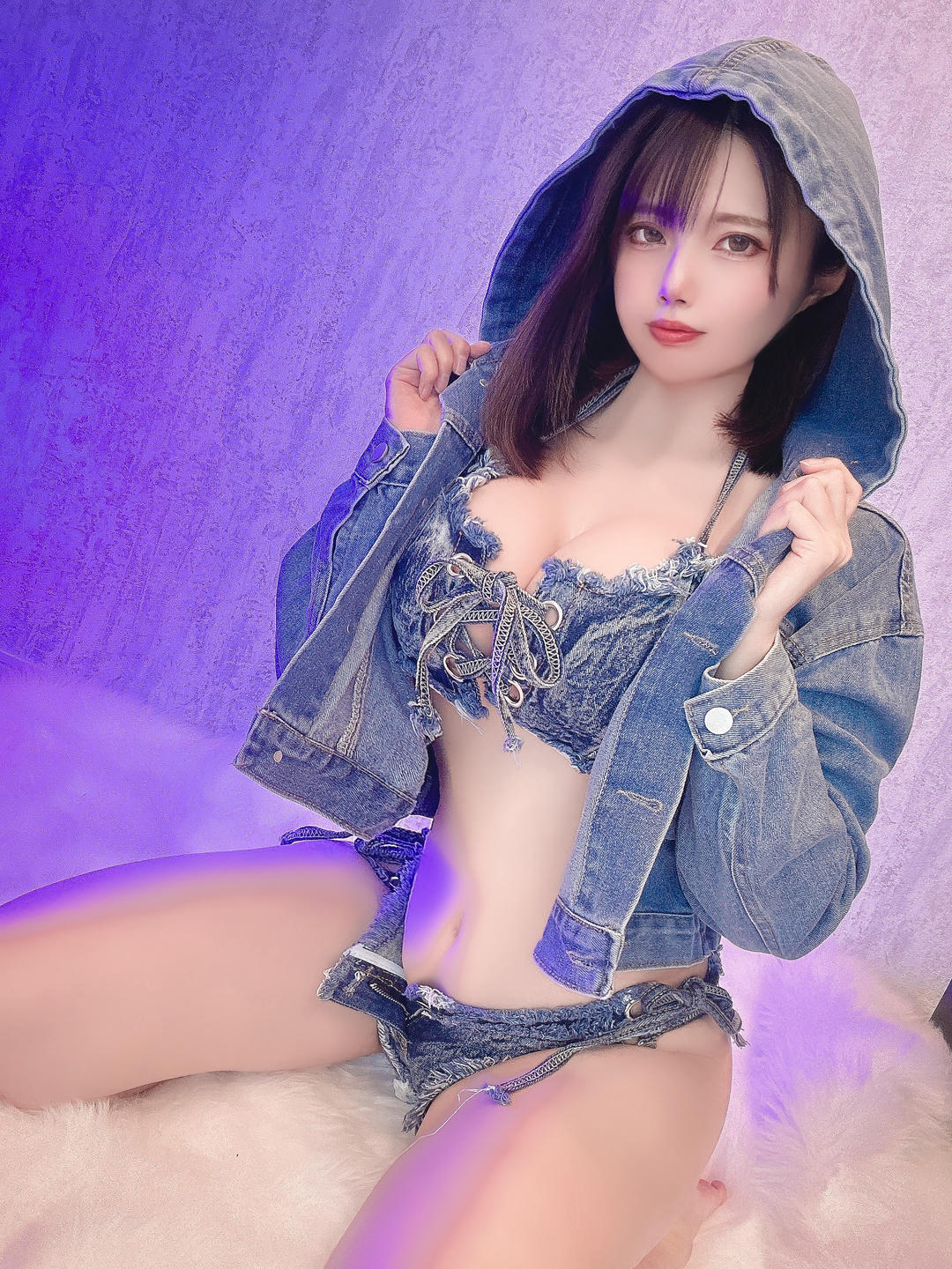日本coser-Uriうり-Fantia-2022-12-13 デニムビキニちゃん👙💙37sheets_第1集