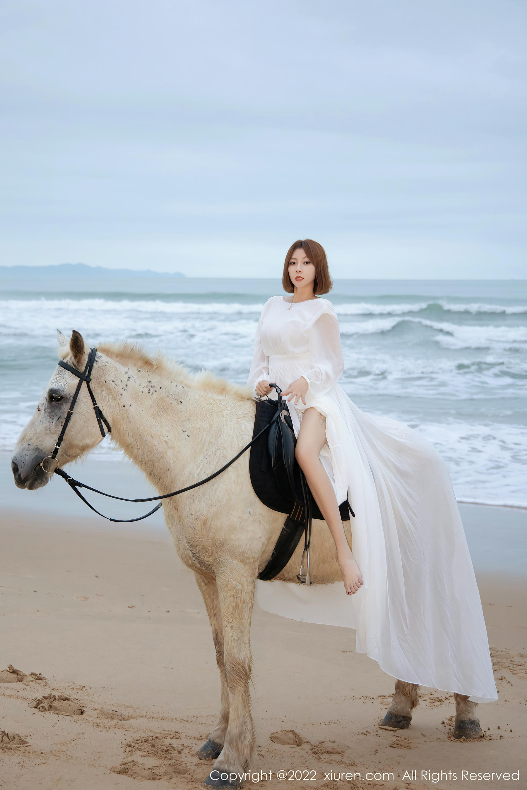 XiuRen秀人网 2022.04.12 No.4853 果儿Victoria 沙滩美臀 [40+1P359M]_第1集