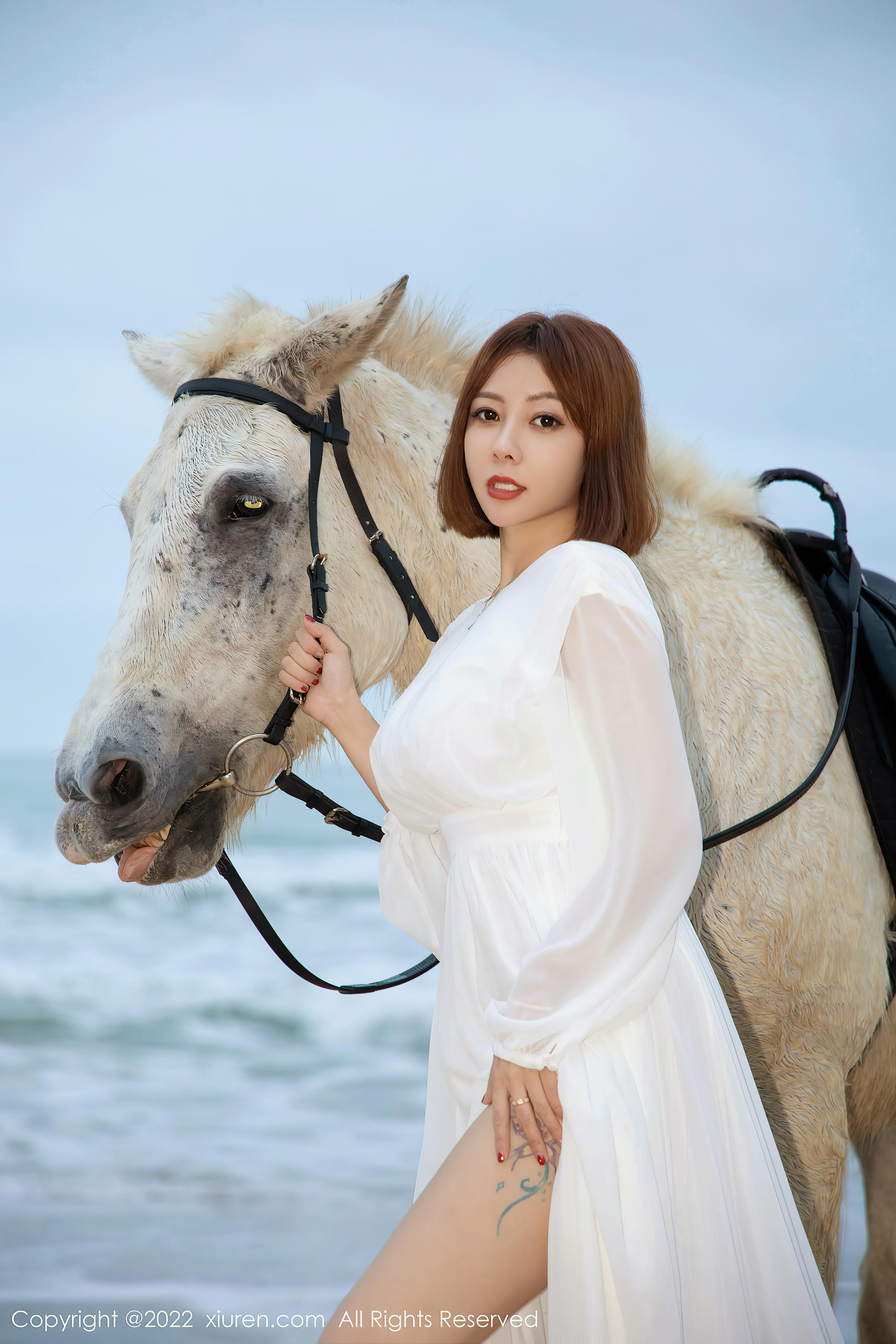XiuRen秀人网 2022.04.12 No.4853 果儿Victoria 沙滩美臀 [40+1P359M]_第1集