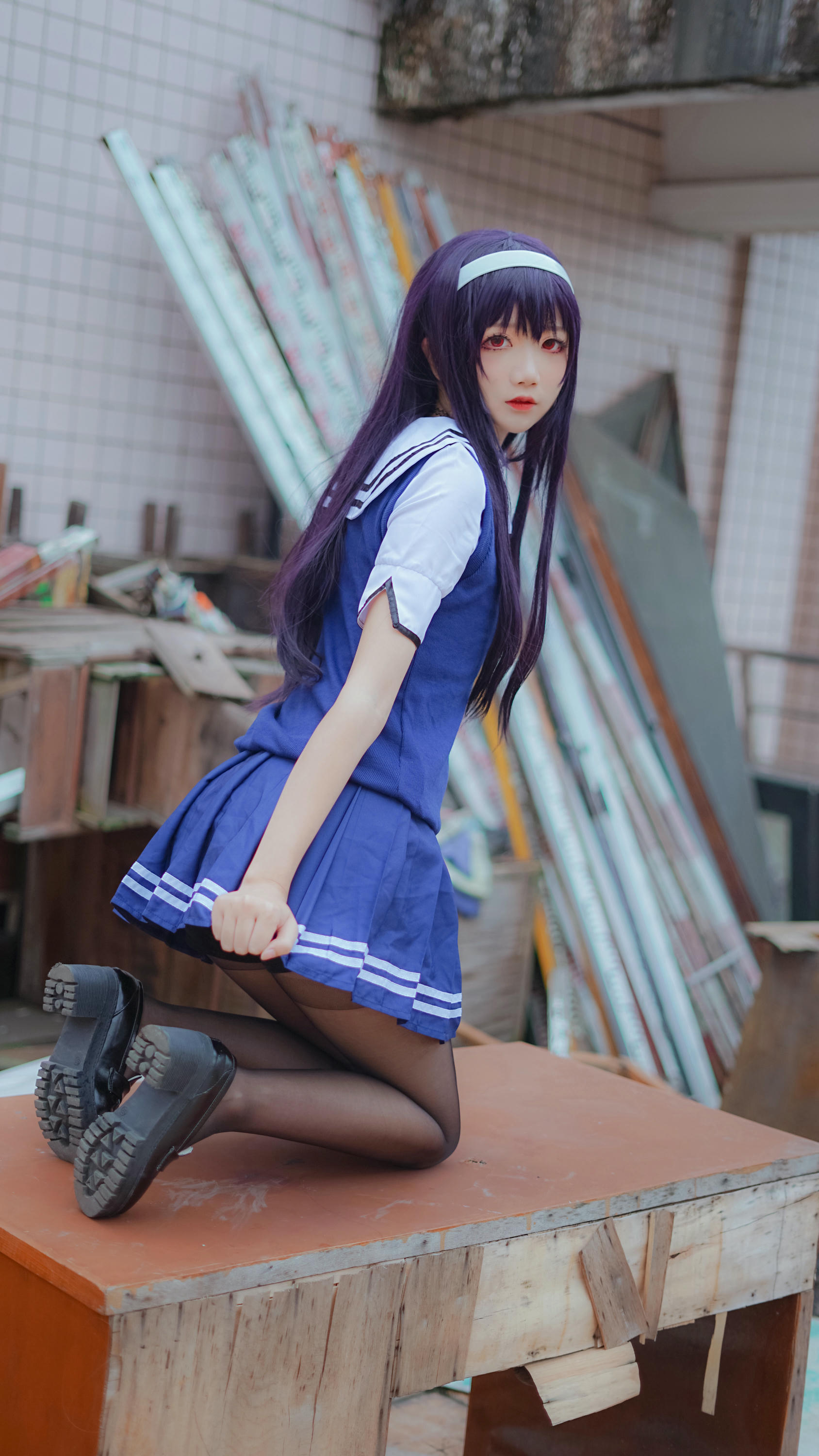 五更百鬼 NO.009 学姐校服 [25P-139MB]_第1集
