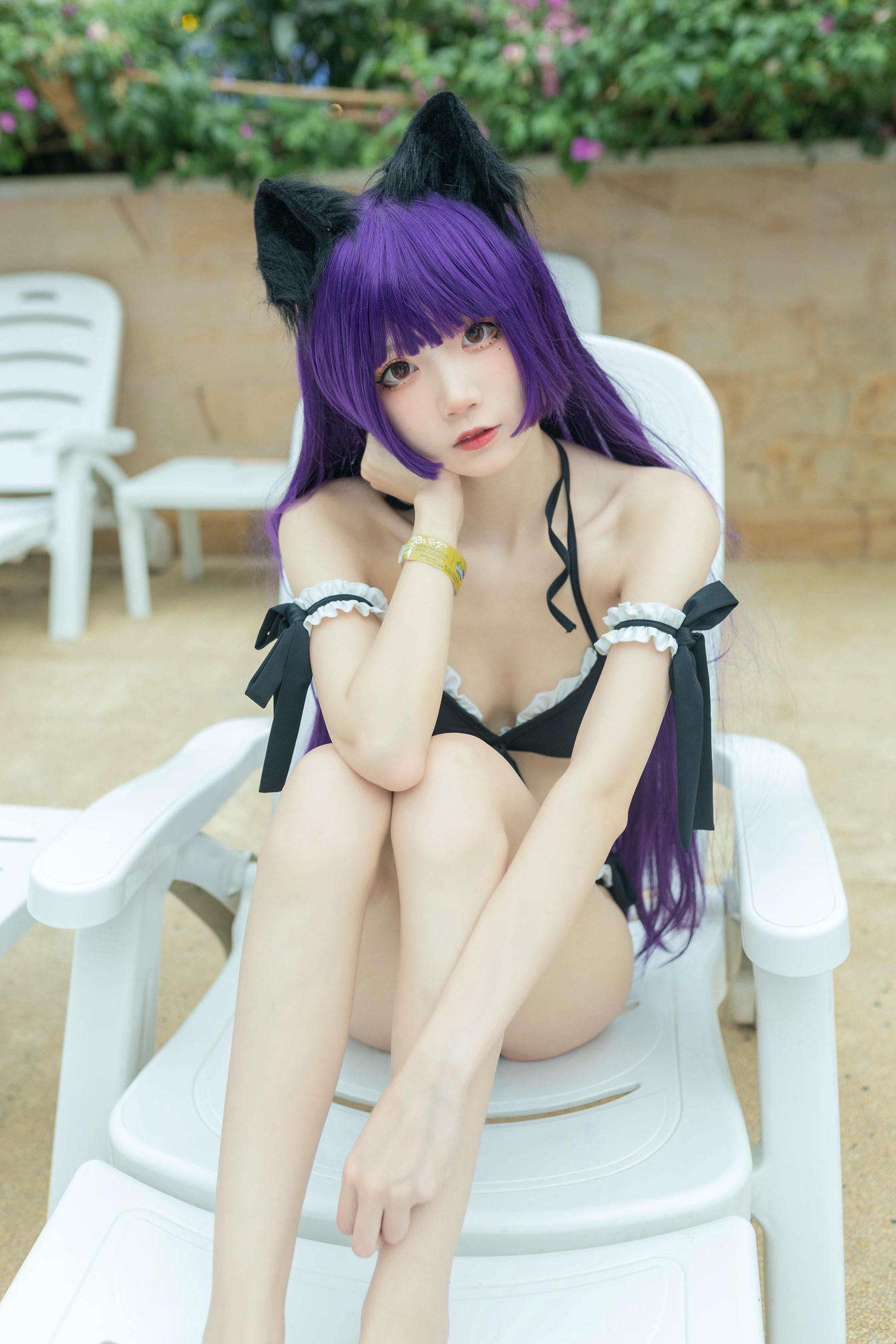 五更百鬼 NO.011 黑猫泳装 [12P-23MB]_第1集