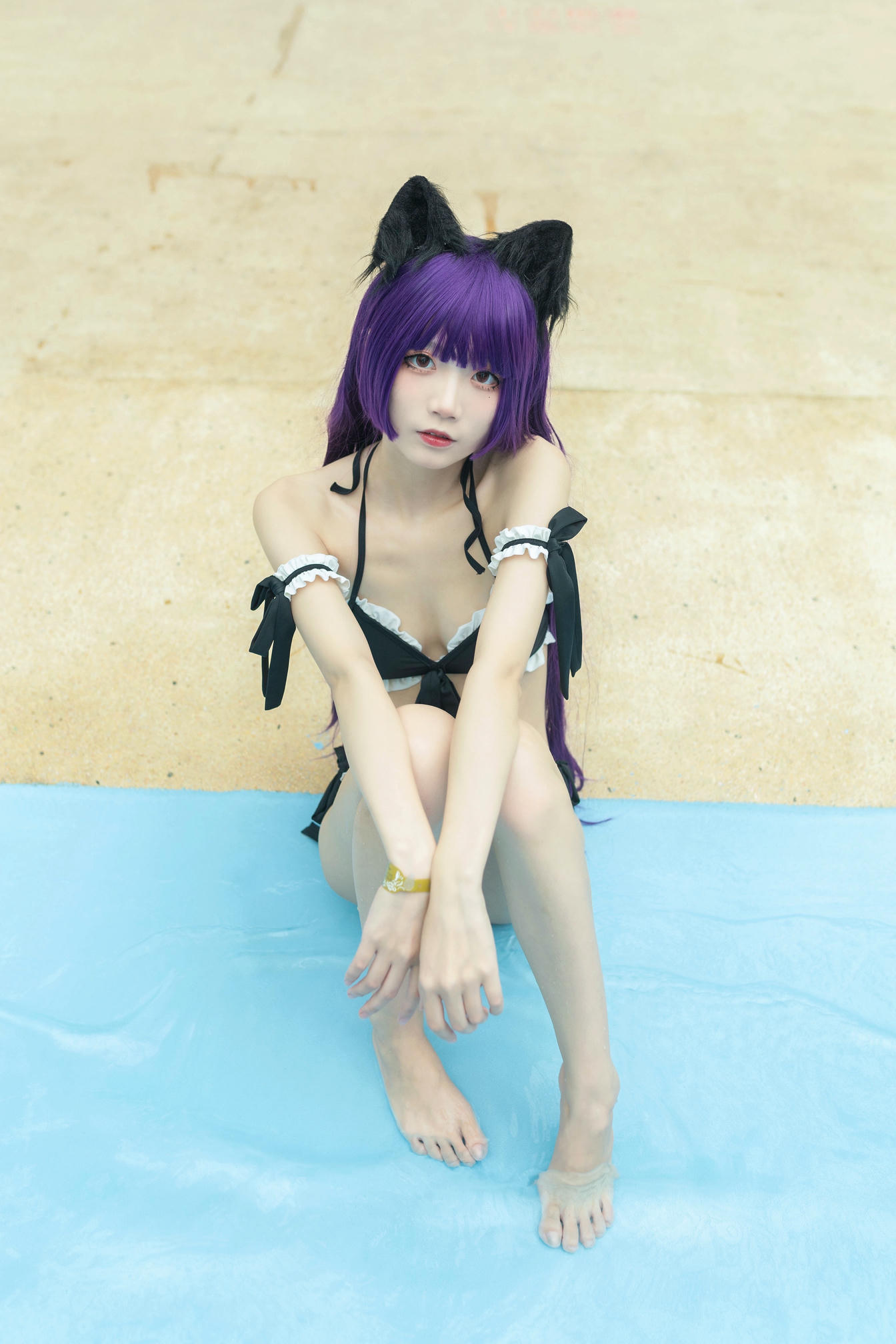 五更百鬼 NO.011 黑猫泳装 [12P-23MB]_第1集