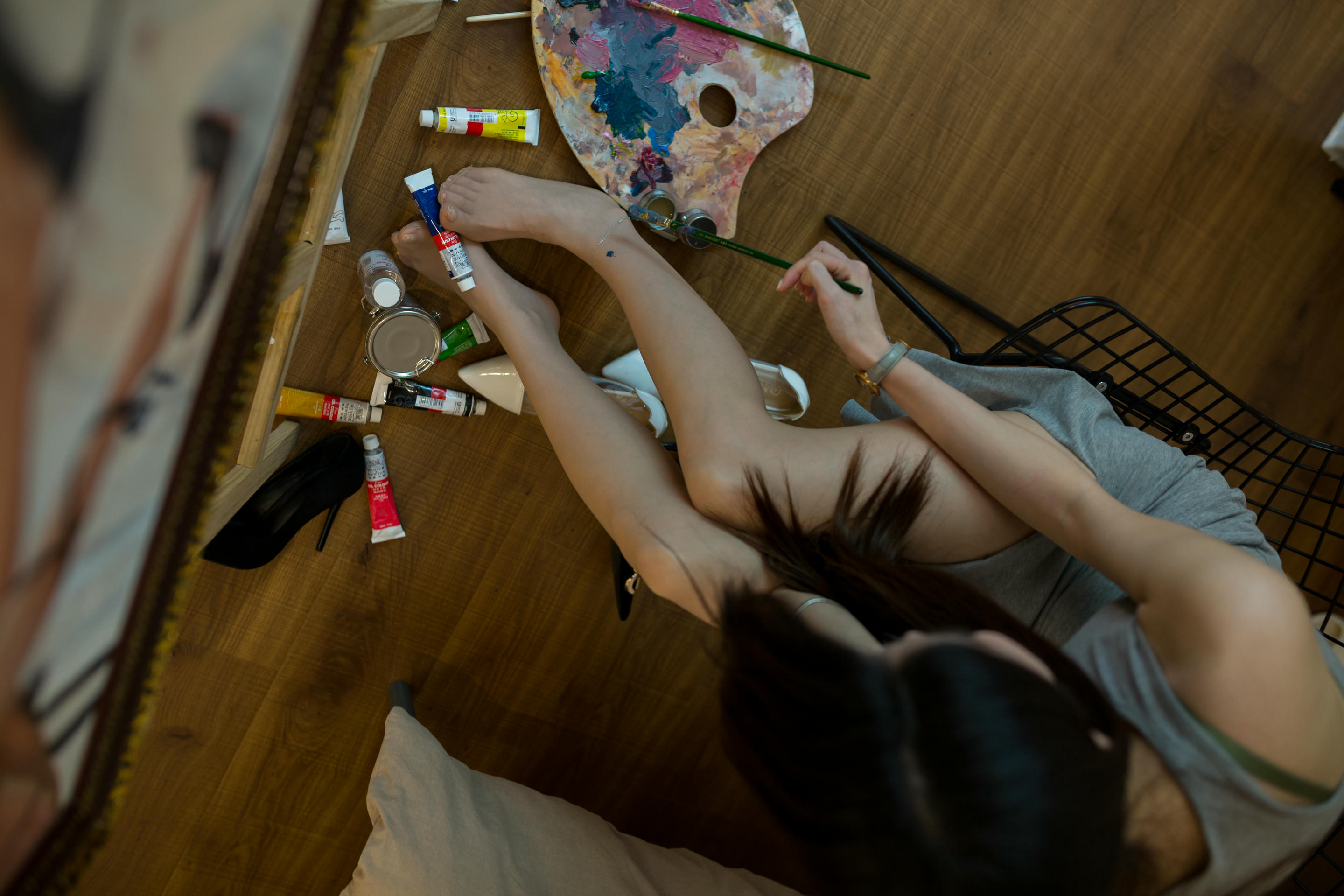 Sia不吃鱼微密圈 NO.013 丝足艺术 [137P／1.37GB]_第4集