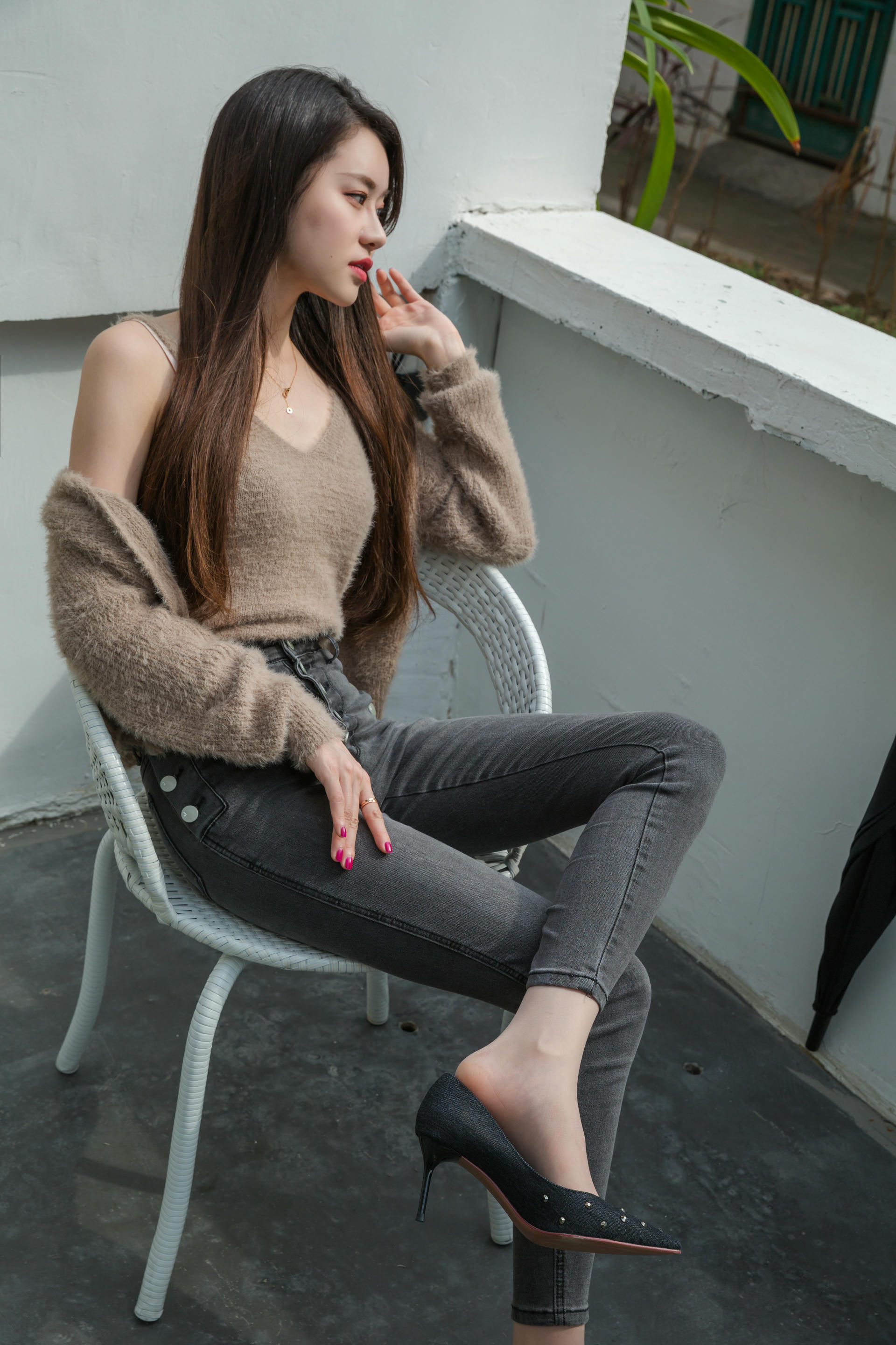 Sia不吃鱼微密圈 NO.009 蜜大腿白哲jiojio [128P／1.09GB]_第3集