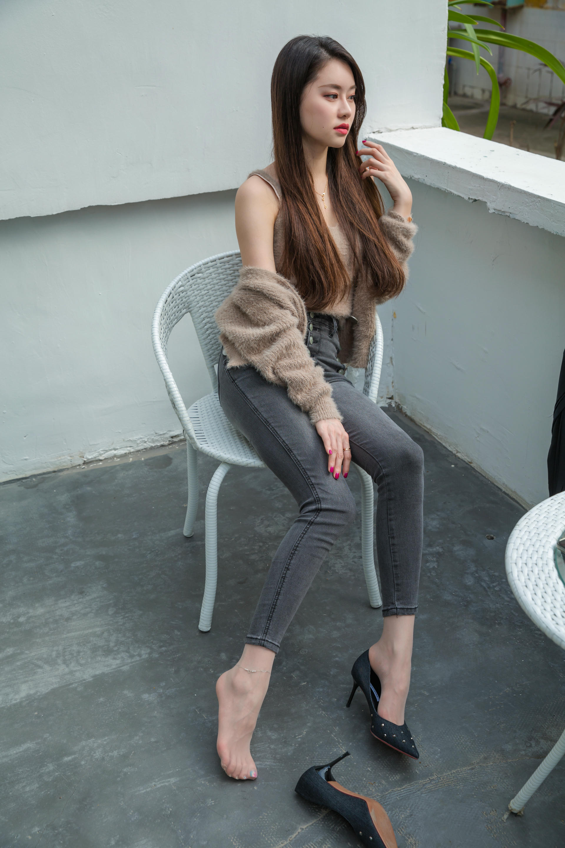 Sia不吃鱼微密圈 NO.009 蜜大腿白哲jiojio [128P／1.09GB]_第3集